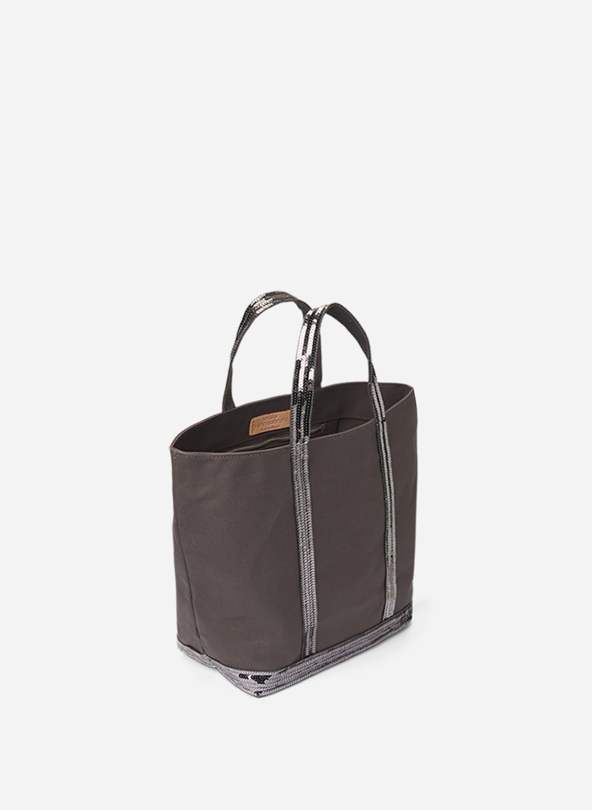 Cabas m en toile VANESSA BRUNO Gris