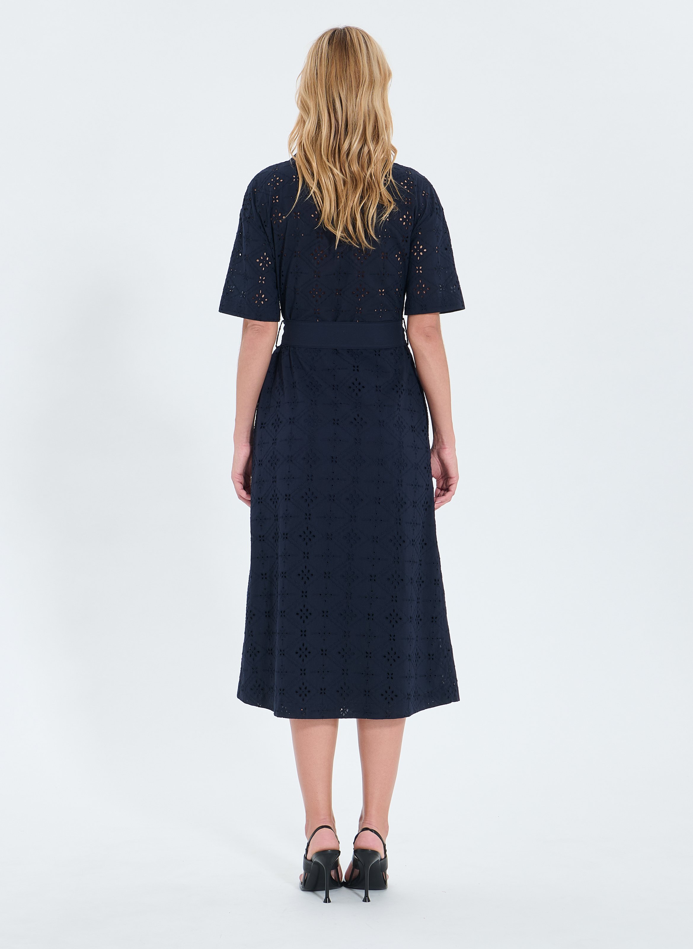 Robe nocturne cintrée - roma ZAPA Bleu