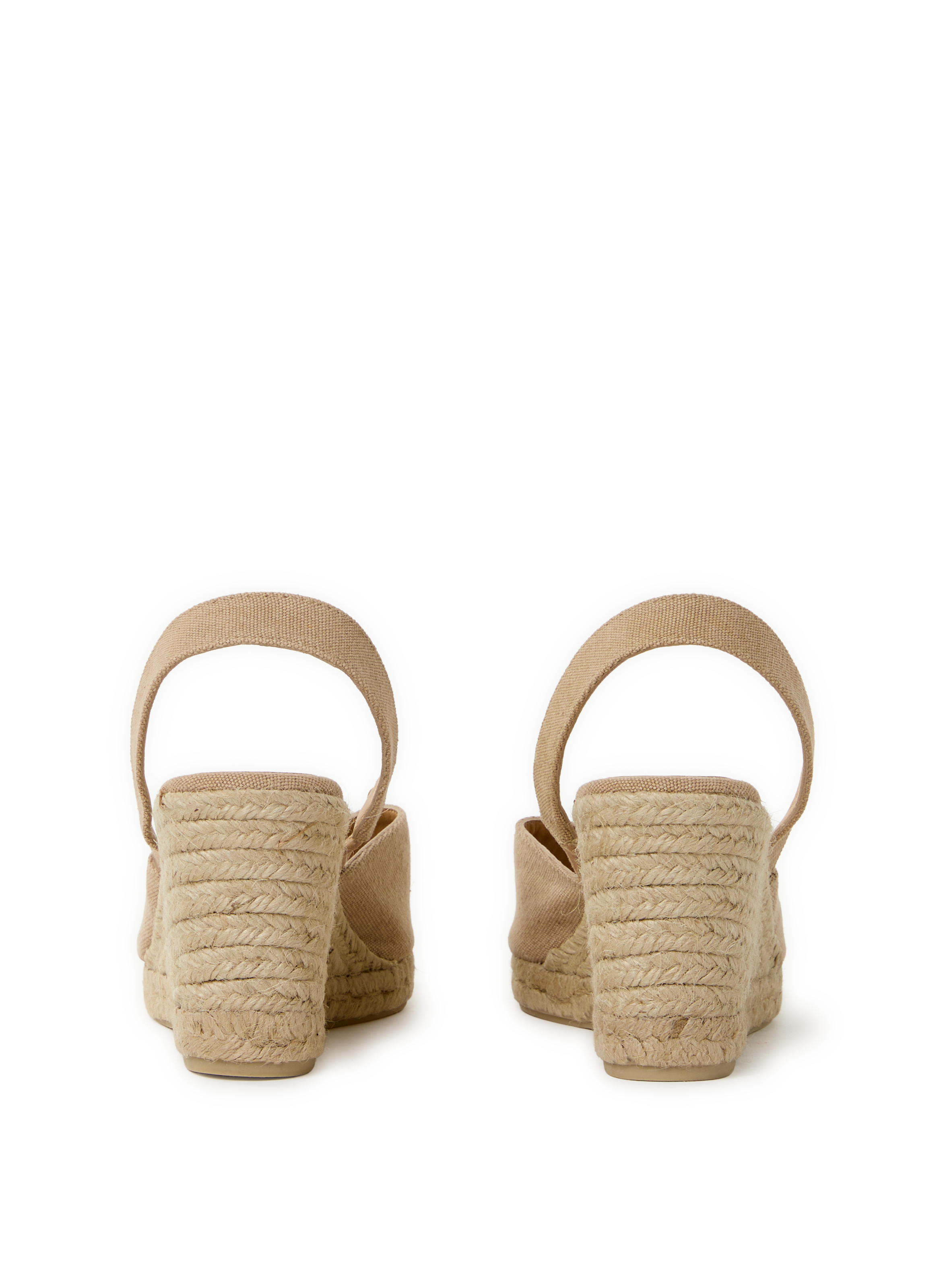Espadrilles compensées CASTANER Beige