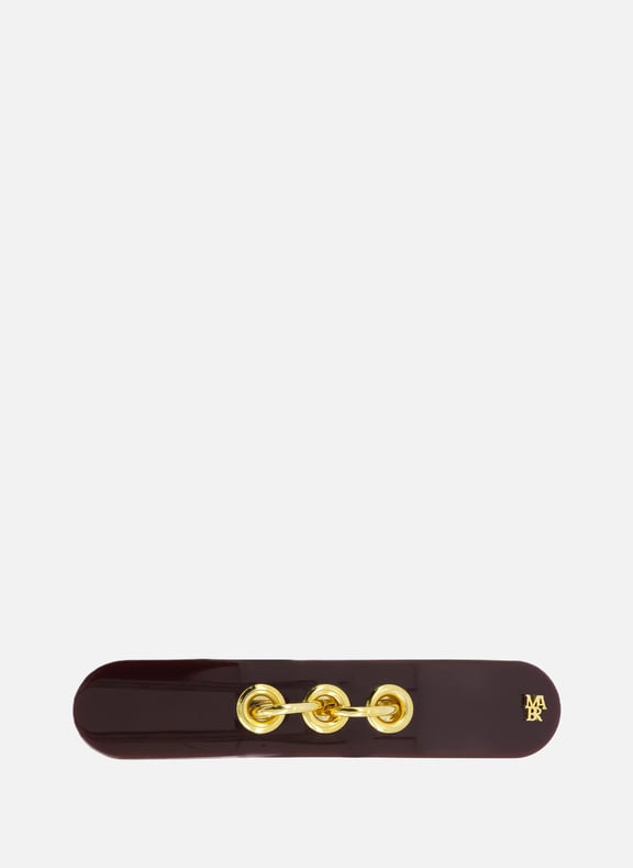 Eyelets - Barrette Fine Marron by MAULIEBRIS MAULIEBRIS Eyelets - Barrette Fine Marron