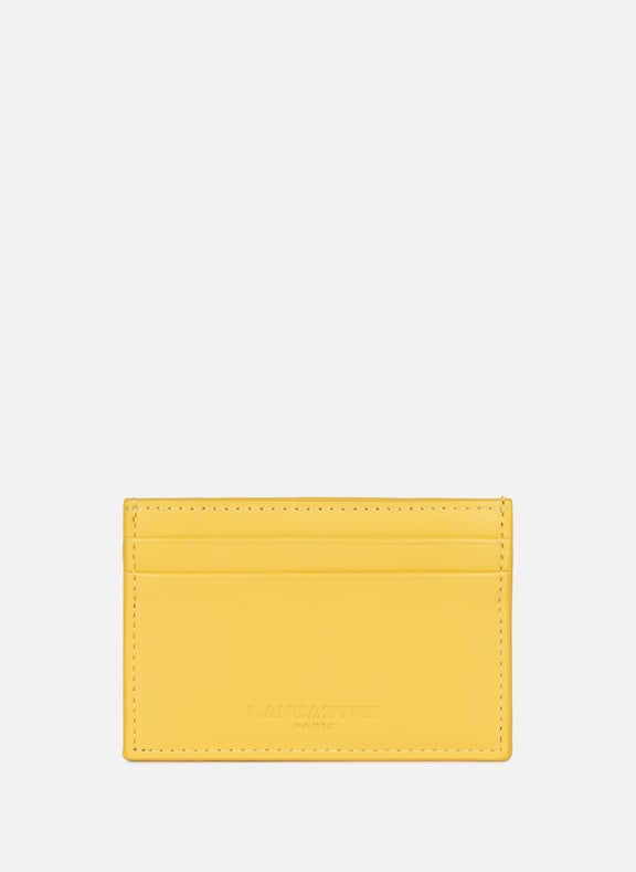 Card holder - Paris PM Yellow by LANCASTER LANCASTER Card holder - Paris PM Yellow