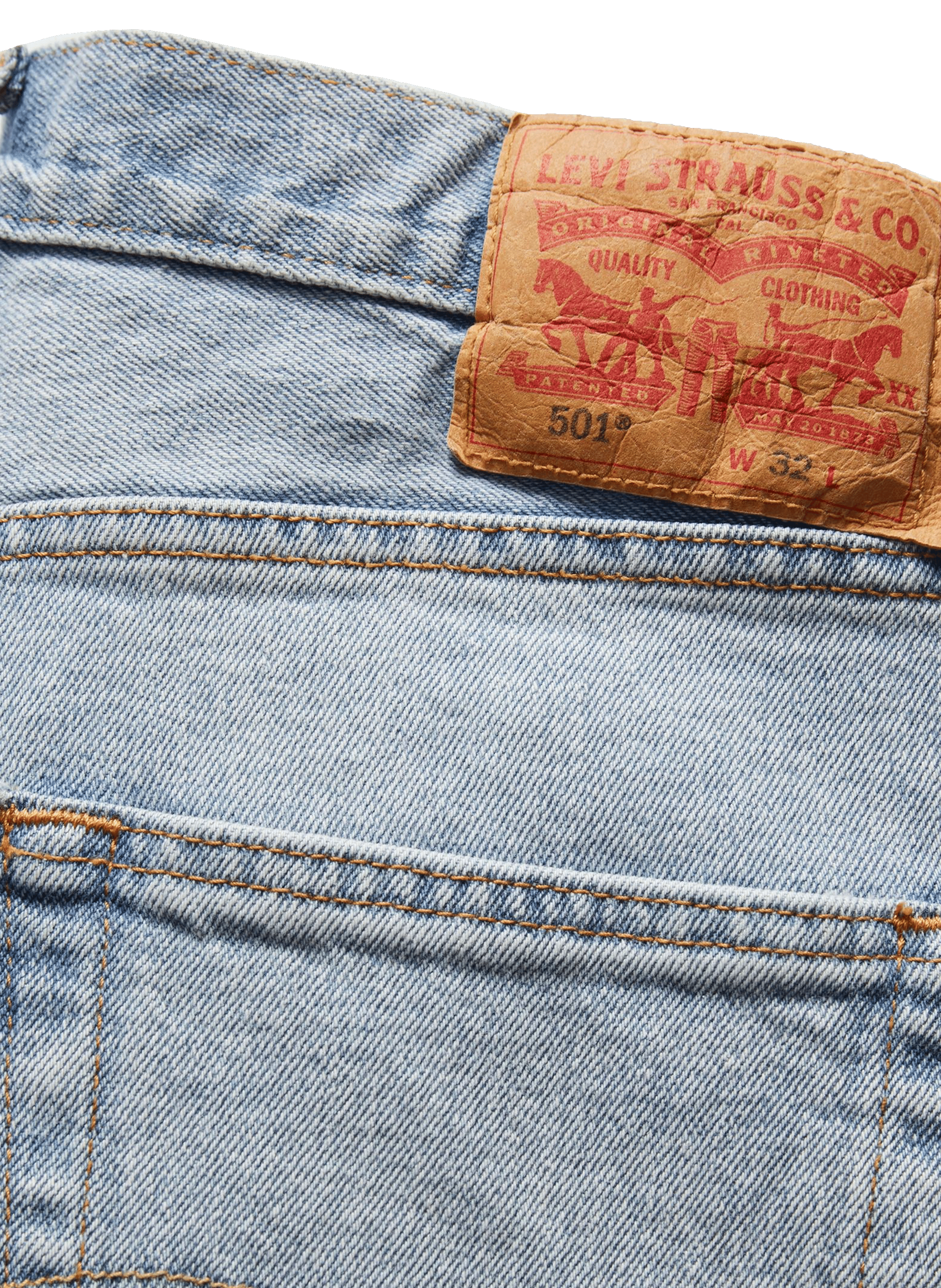 501 Denim Shorts LEVI&#039;S Blue