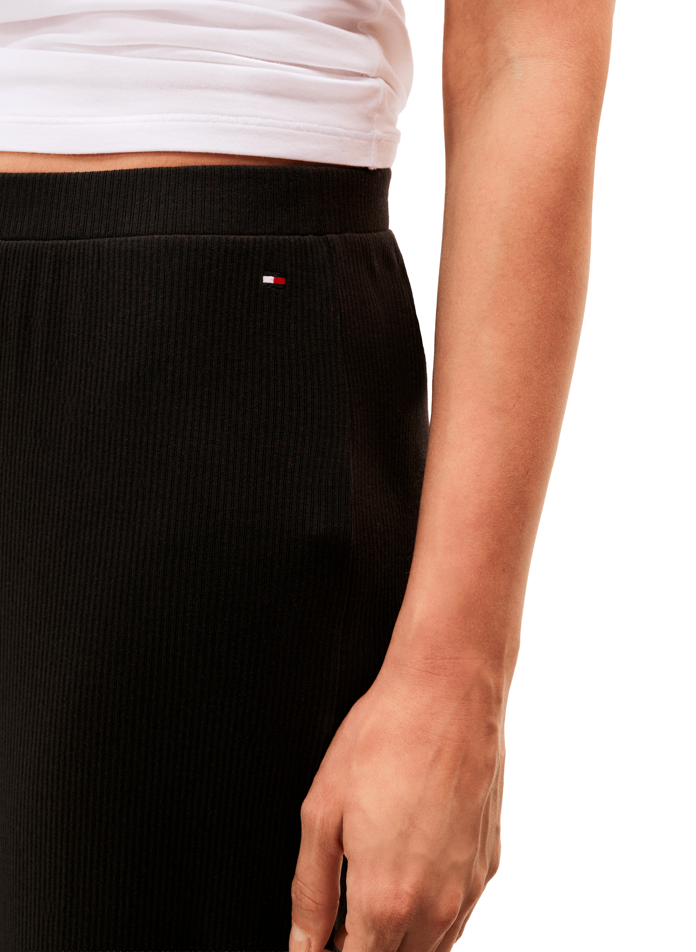 Ribbed lounge pants TOMMY HILFIGER Black