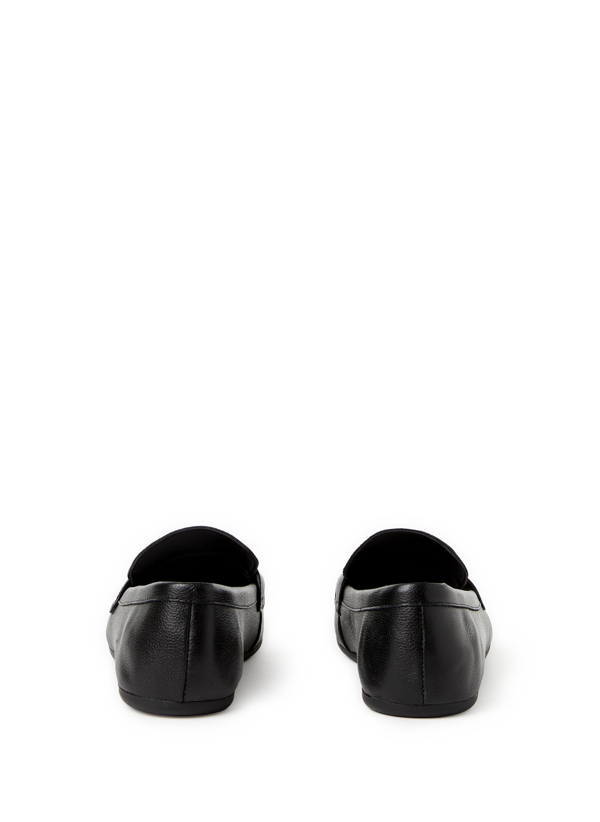 Mocassins en cuir GUESS Noir