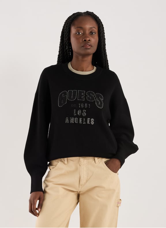 Knit Jumper Black by GUESS GUESS Knit Jumper Black