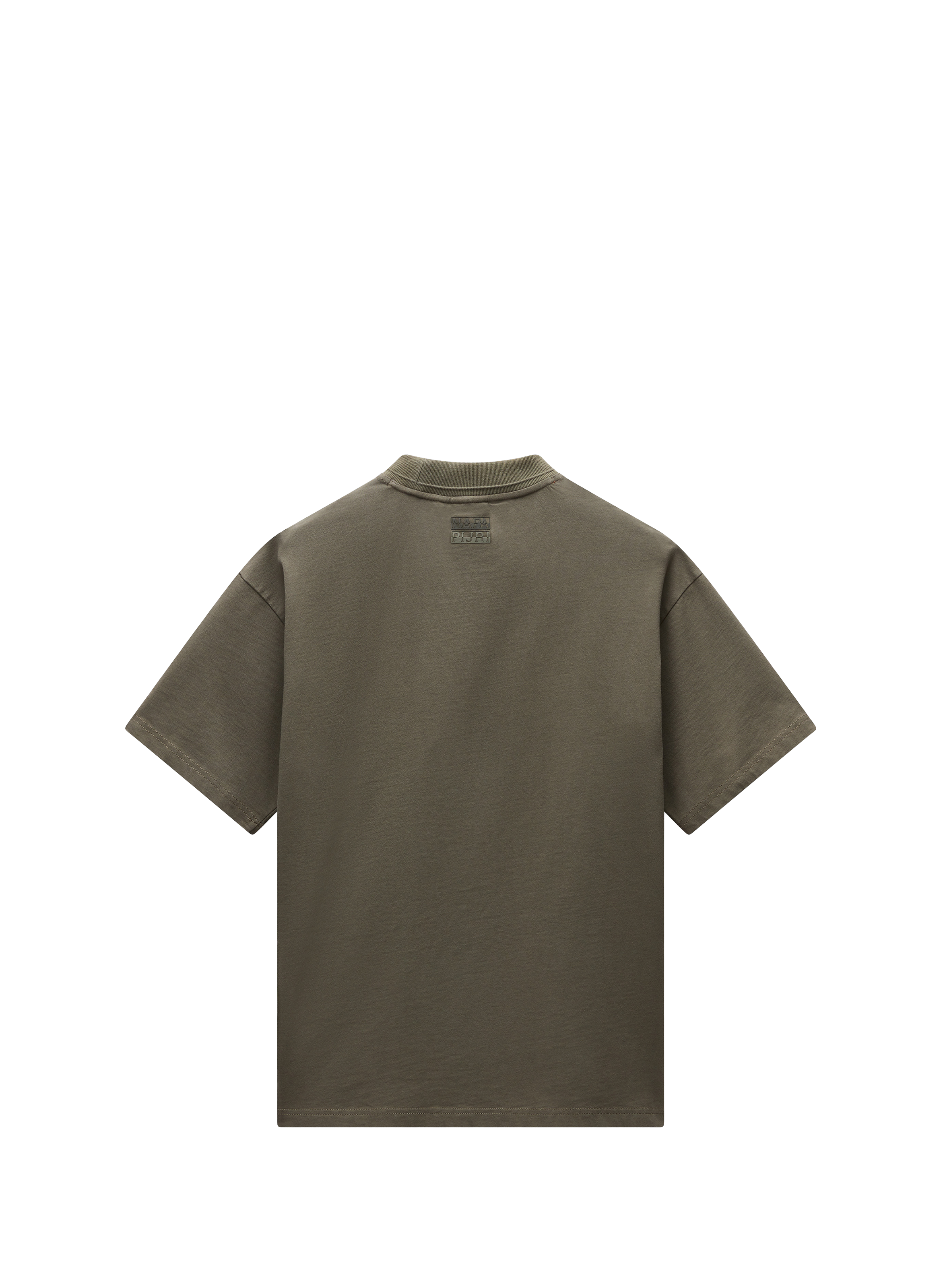 Classic Cotton T-Shirt NAPAPIJRI Green
