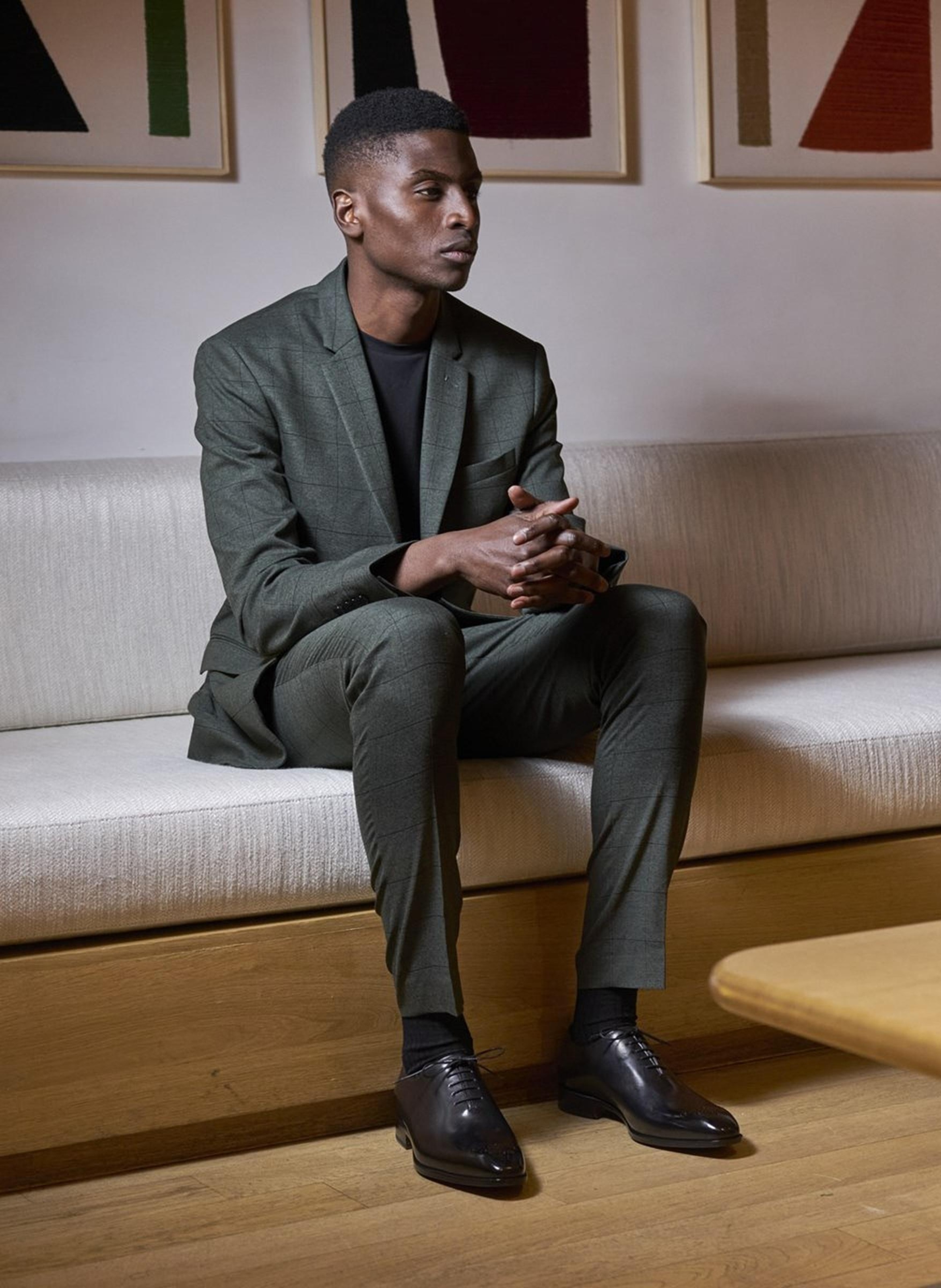 Richelieu cuir vasco FINSBURY Noir