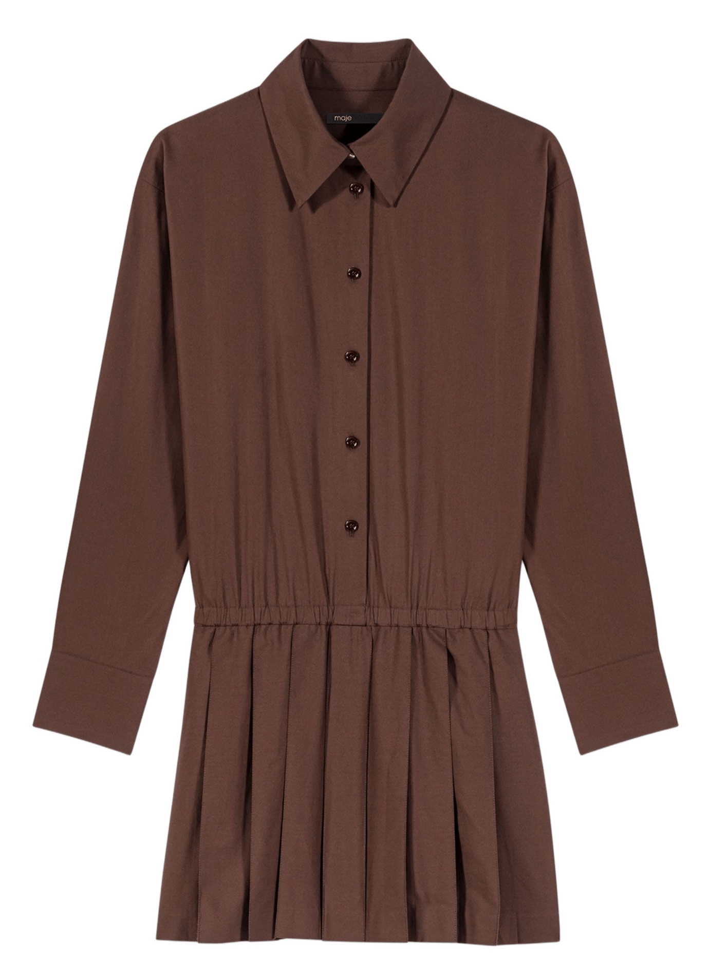 Robe courte 2 en 1 Marron