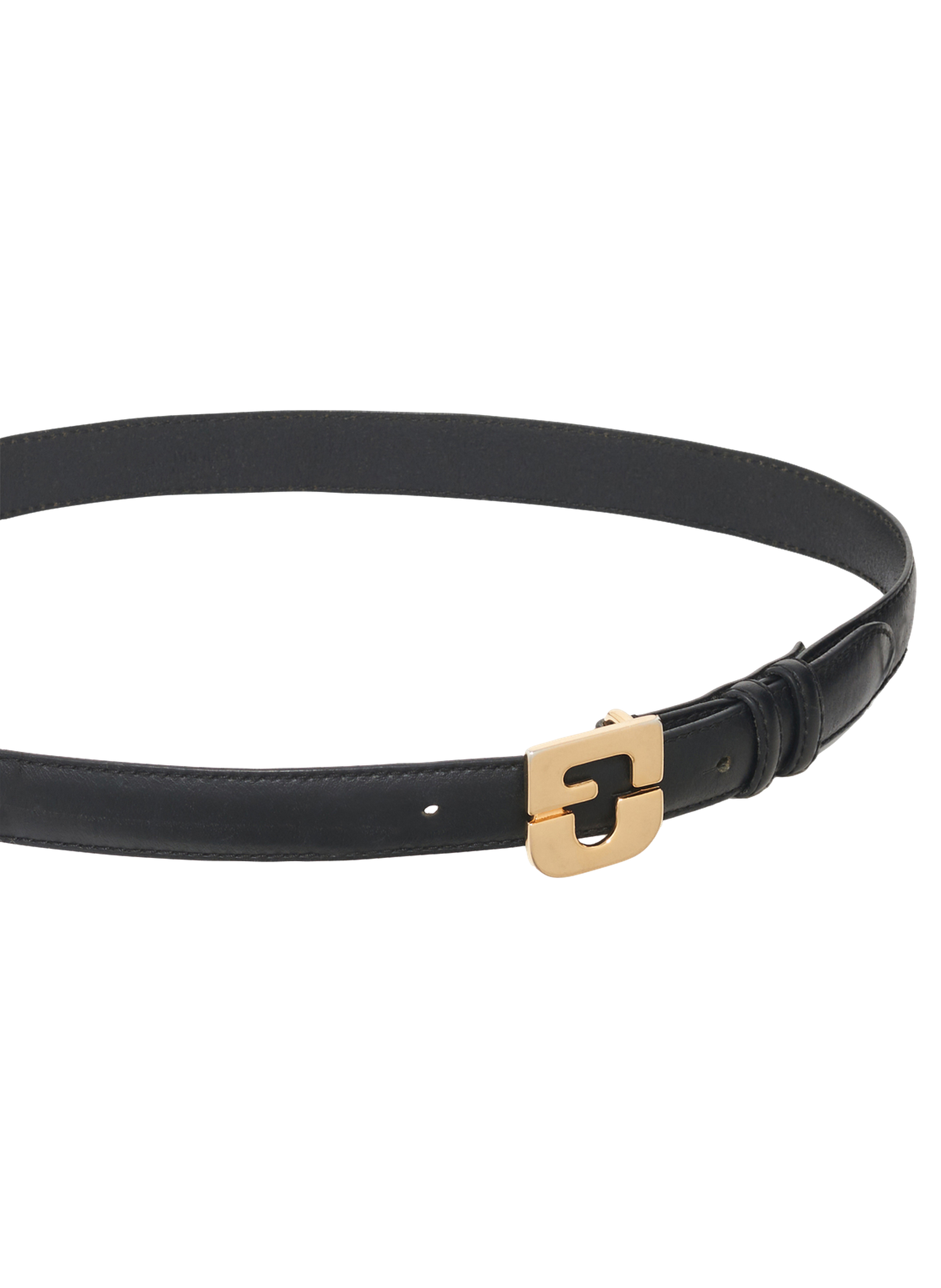 Ceinture signature en cuir - le lauren GERARD DAREL Noir