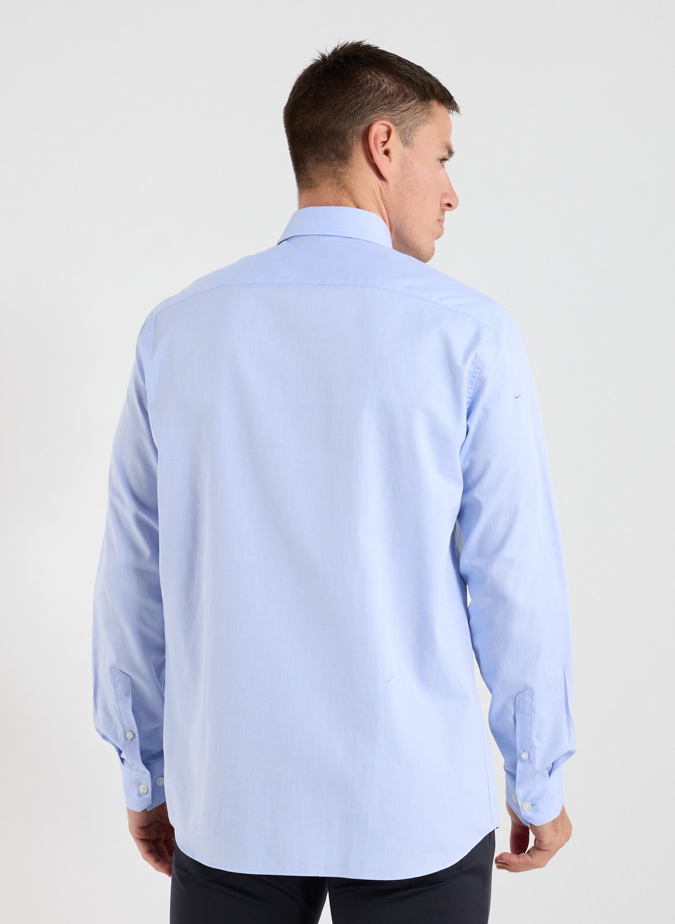 Straight Goot cotton shirt AU PRINTEMPS PARIS Blue