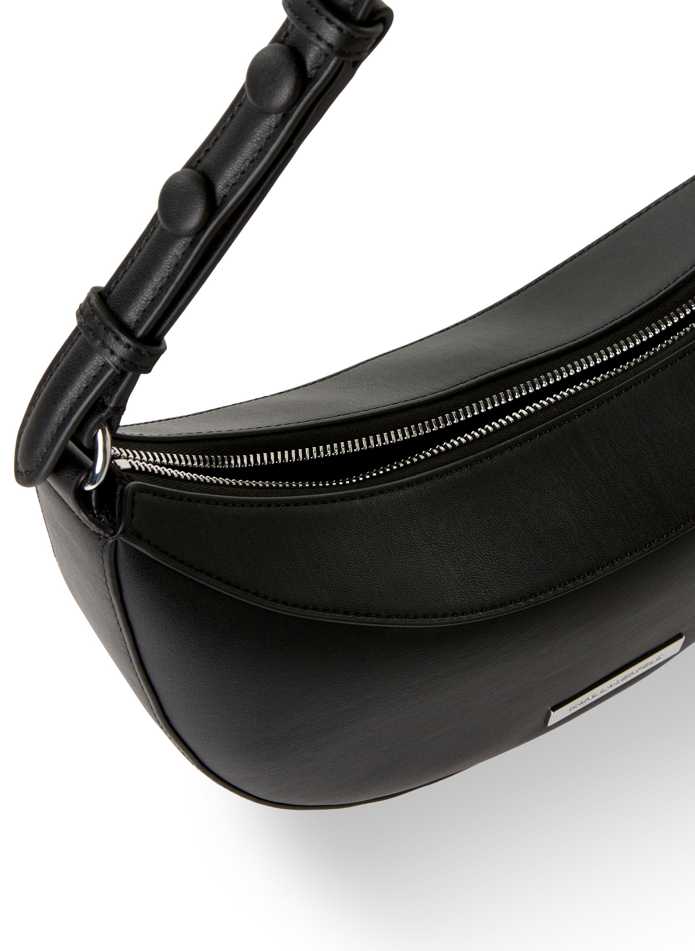Round handbag KARL LAGERFELD Black