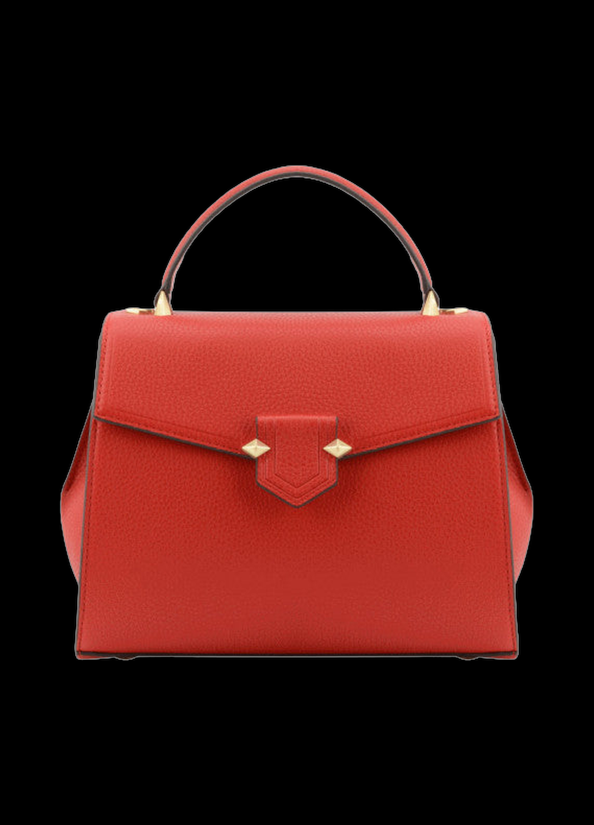 Sèvres | sac porté main mm POURCHET Rouge