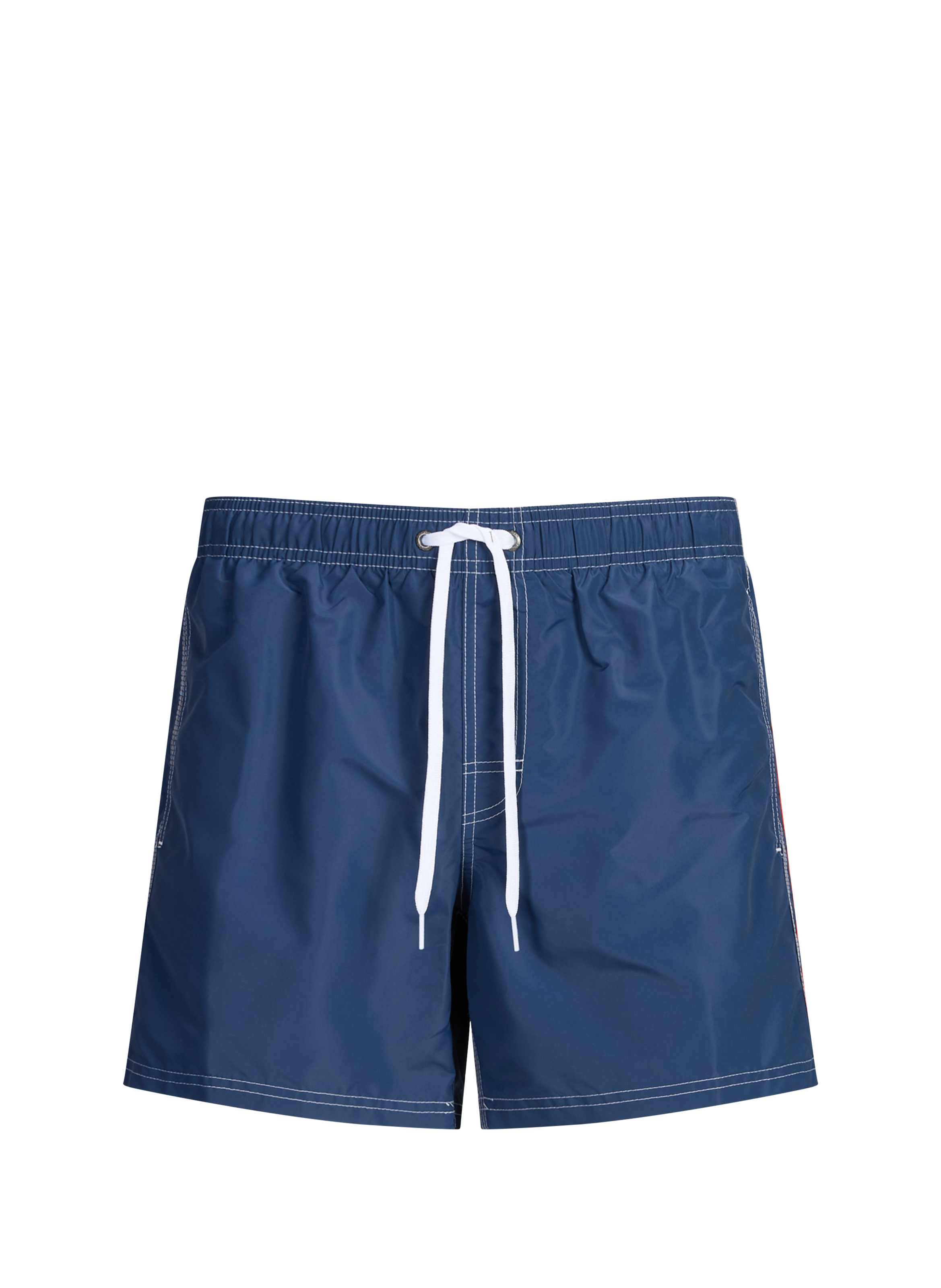 Short de bain avec bandes SUNDEK Bleu
