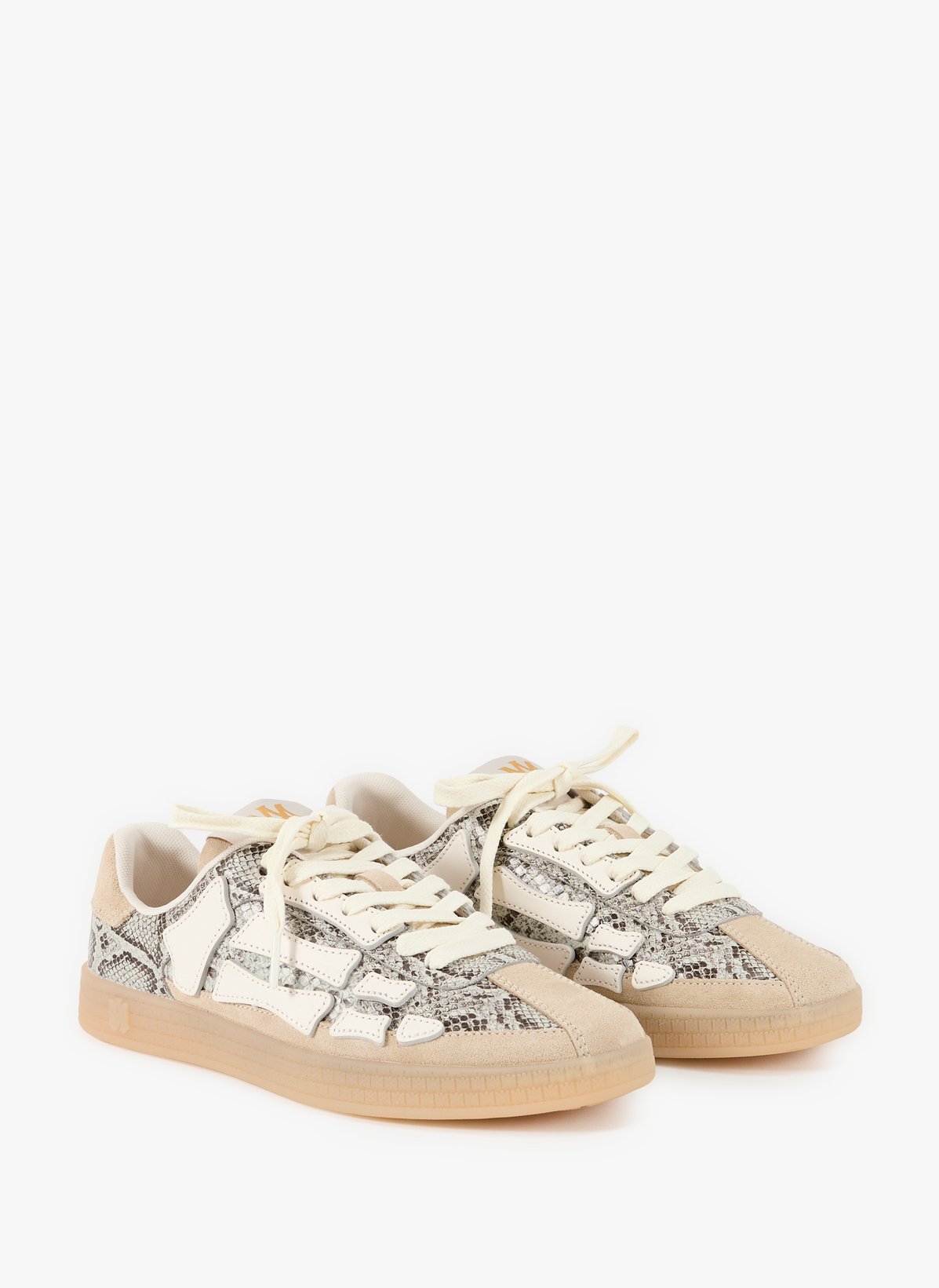 Baskets Snake Pacific Bones en cuir