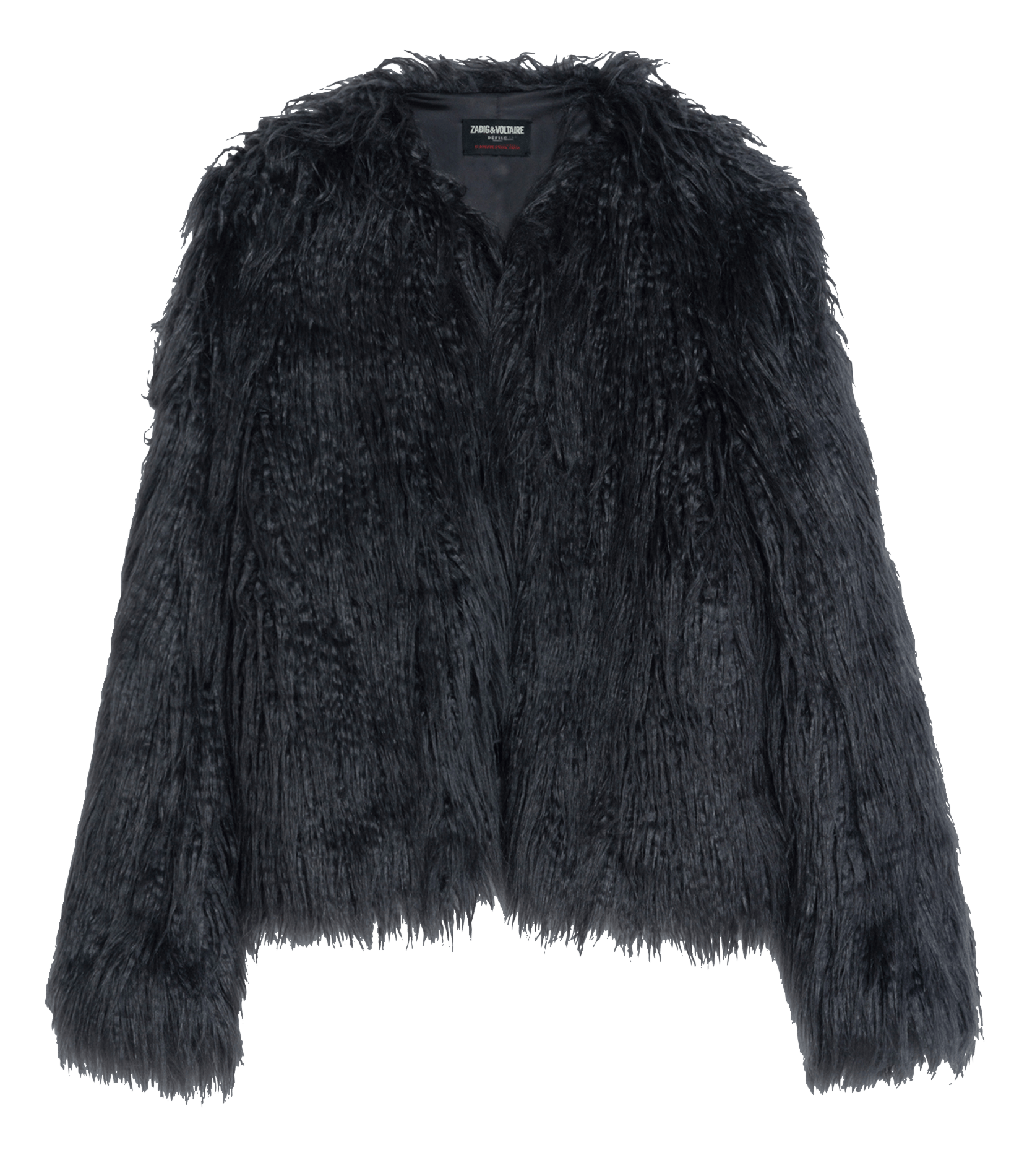 Manteau col rond freddie ZADIG&VOLTAIRE Gris