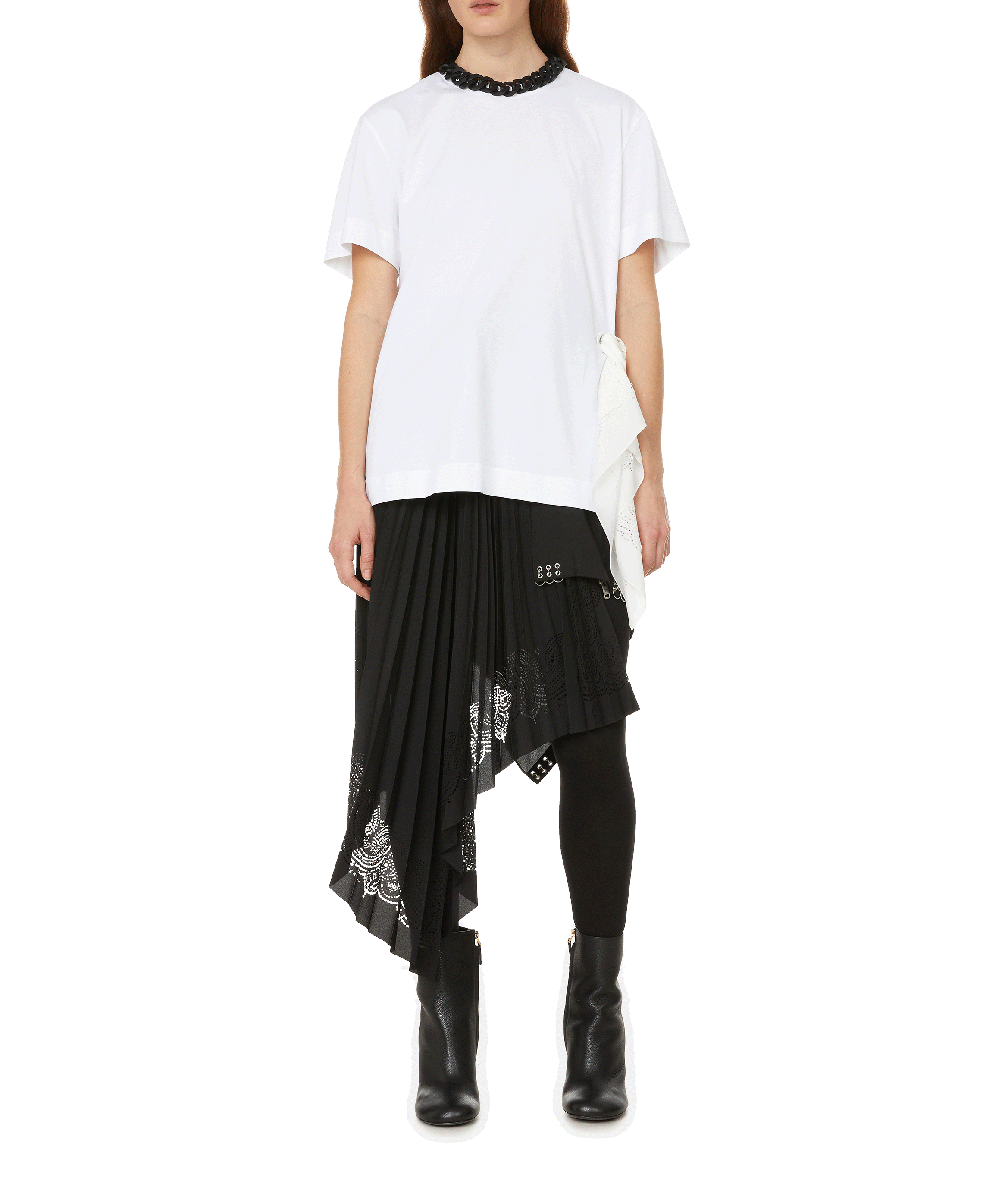 Brass chain necklace GIVENCHY Black