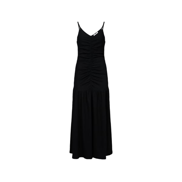 Robe maxi col V à fines bretelles Robe maxi col V à fines bretelles