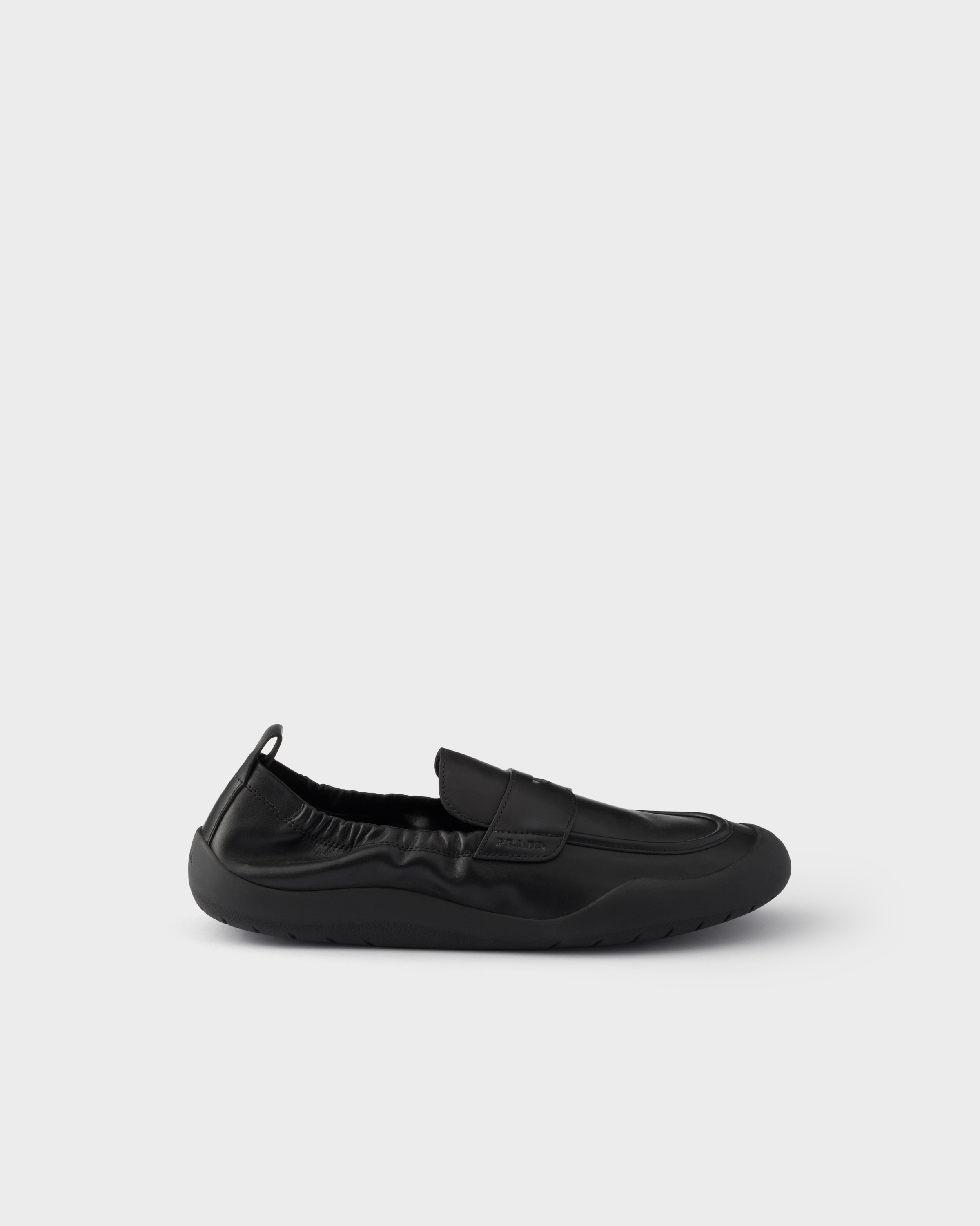 Mocassins speedrock en cuir PRADA Noir