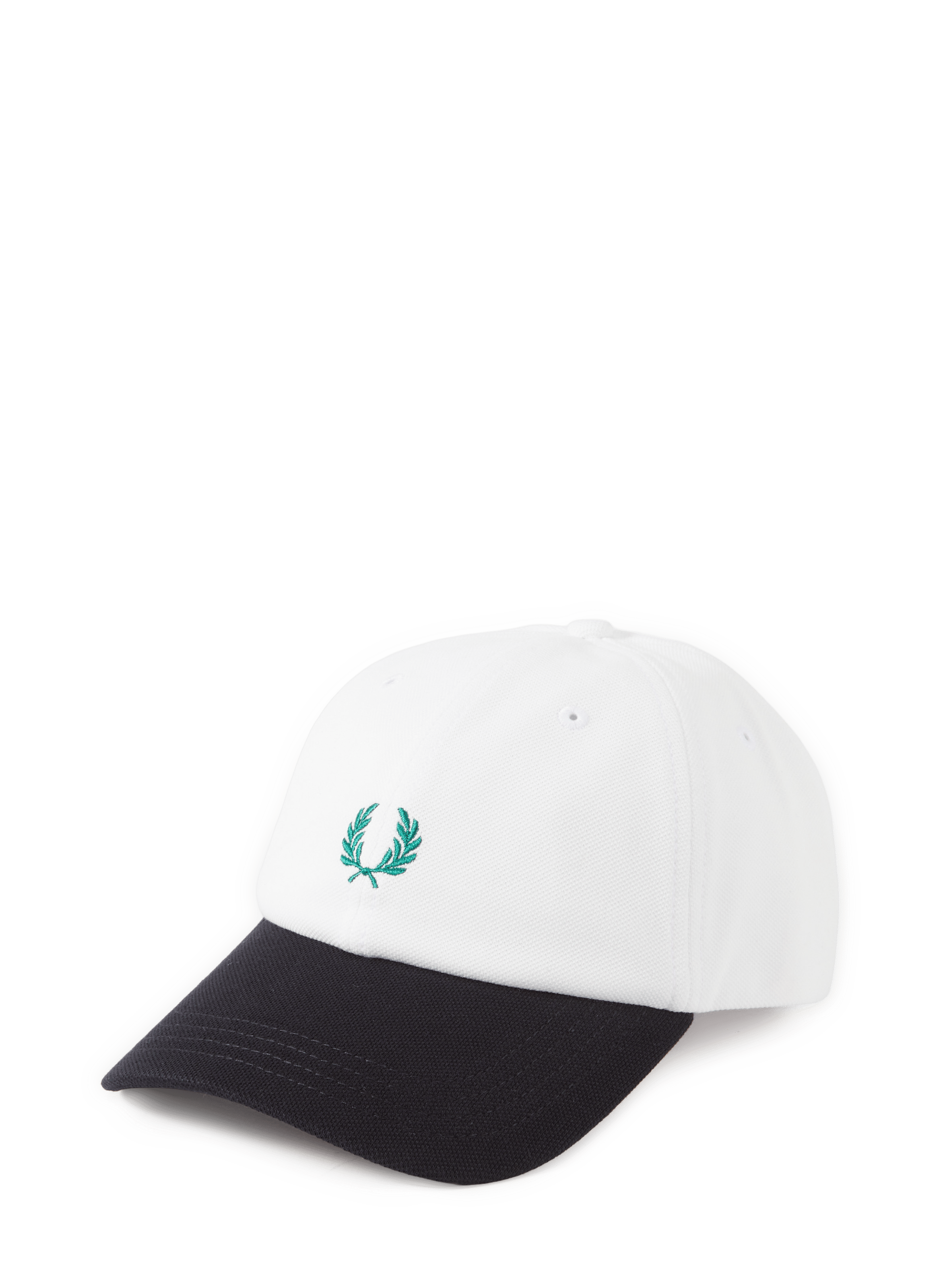Casquette brodée en coton FRED PERRY Blanc