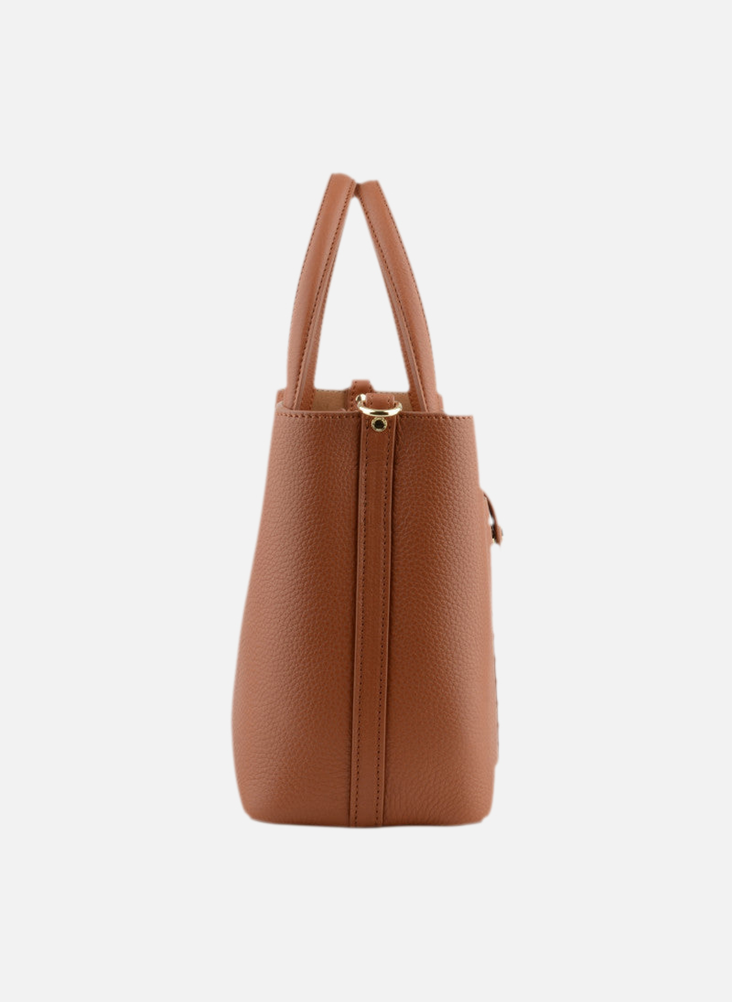 Bride soft | sac à main en cuir de vachette POURCHET Marron