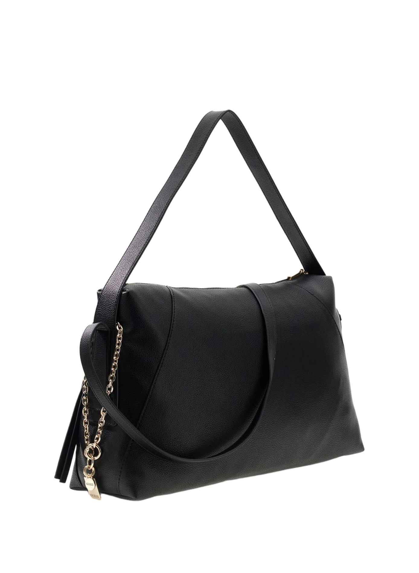 Sac avec bandoulière ajustable Devon GUESS Noir