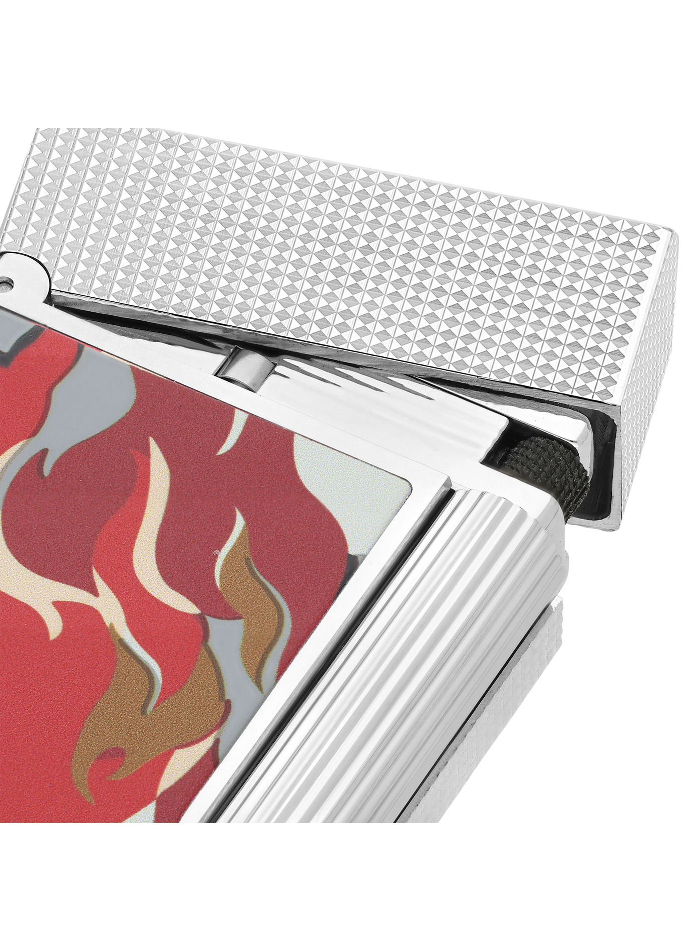 Guilloché Lighter Line 2 Camo S.T. DUPONT Red