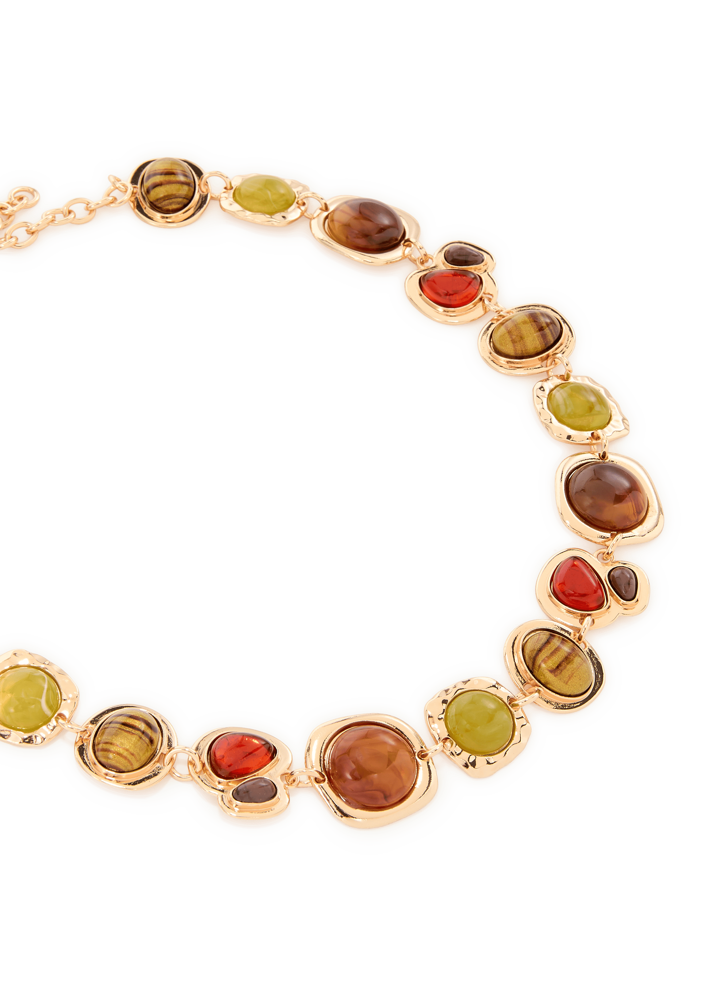 Collier en laiton AU PRINTEMPS PARIS Multicolore