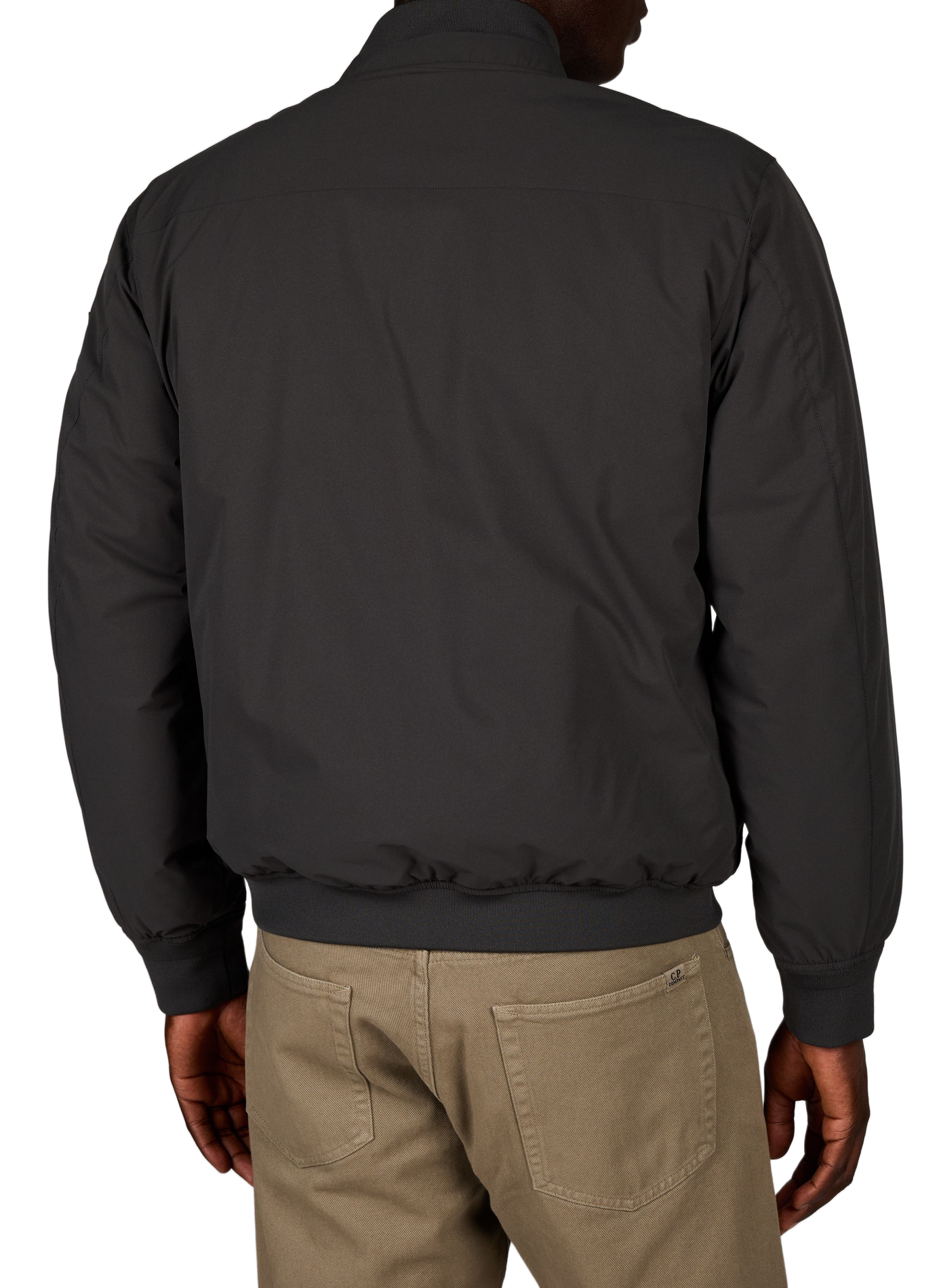 Blouson uni manches longues à col montant  CP COMPANY Gris