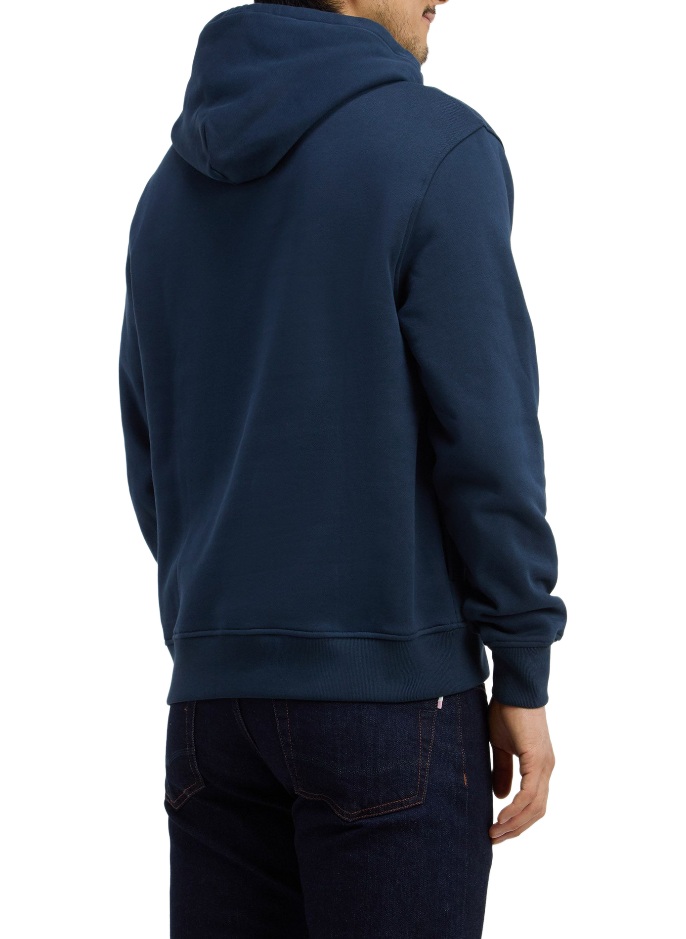 Gerade geschnittener Hoodie aus Baumwolle EDEN PARK Grau