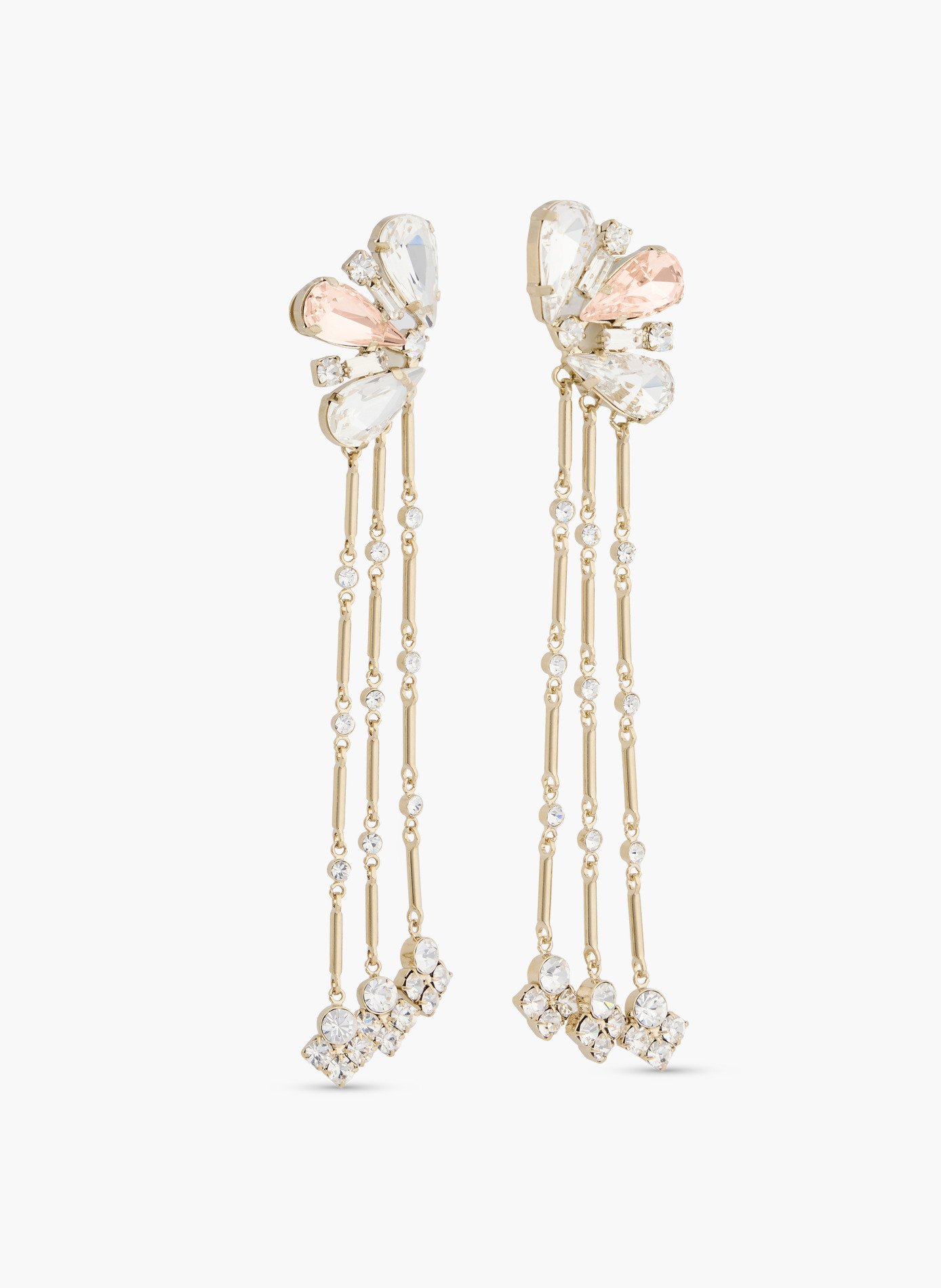 Boucles d'oreilles bijou strass RABANNE Doré