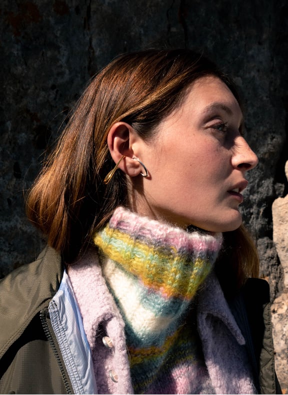 Boucle d'oreille Mirage Multicolore by CHARLOTTE CHESNAIS CHARLOTTE CHESNAIS Boucle d'oreille Mirage Multicolore