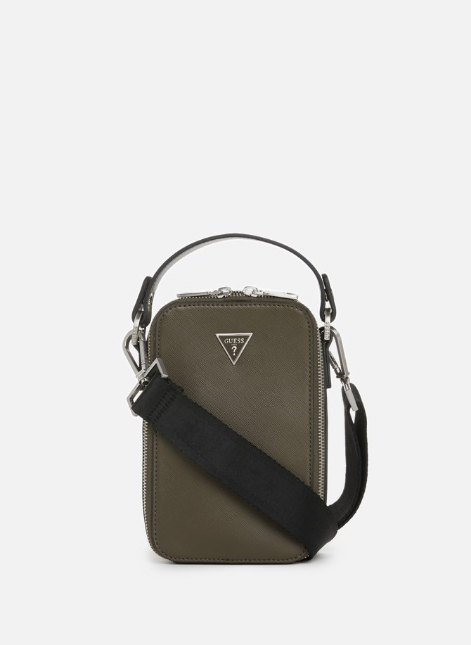 Leather-look shoulder bag GUESS