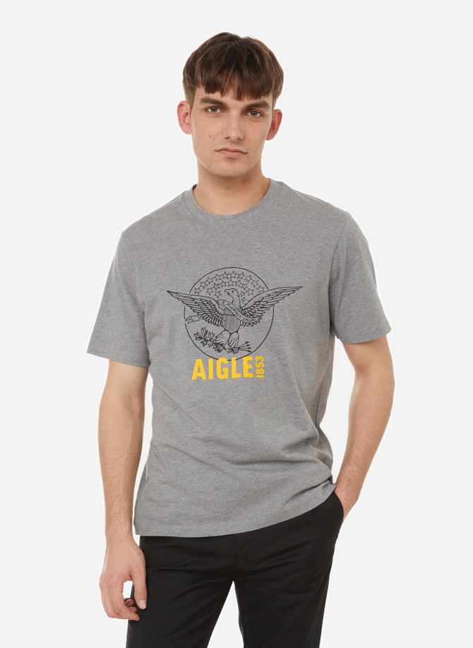 T-Shirt mit ADLER-Muster