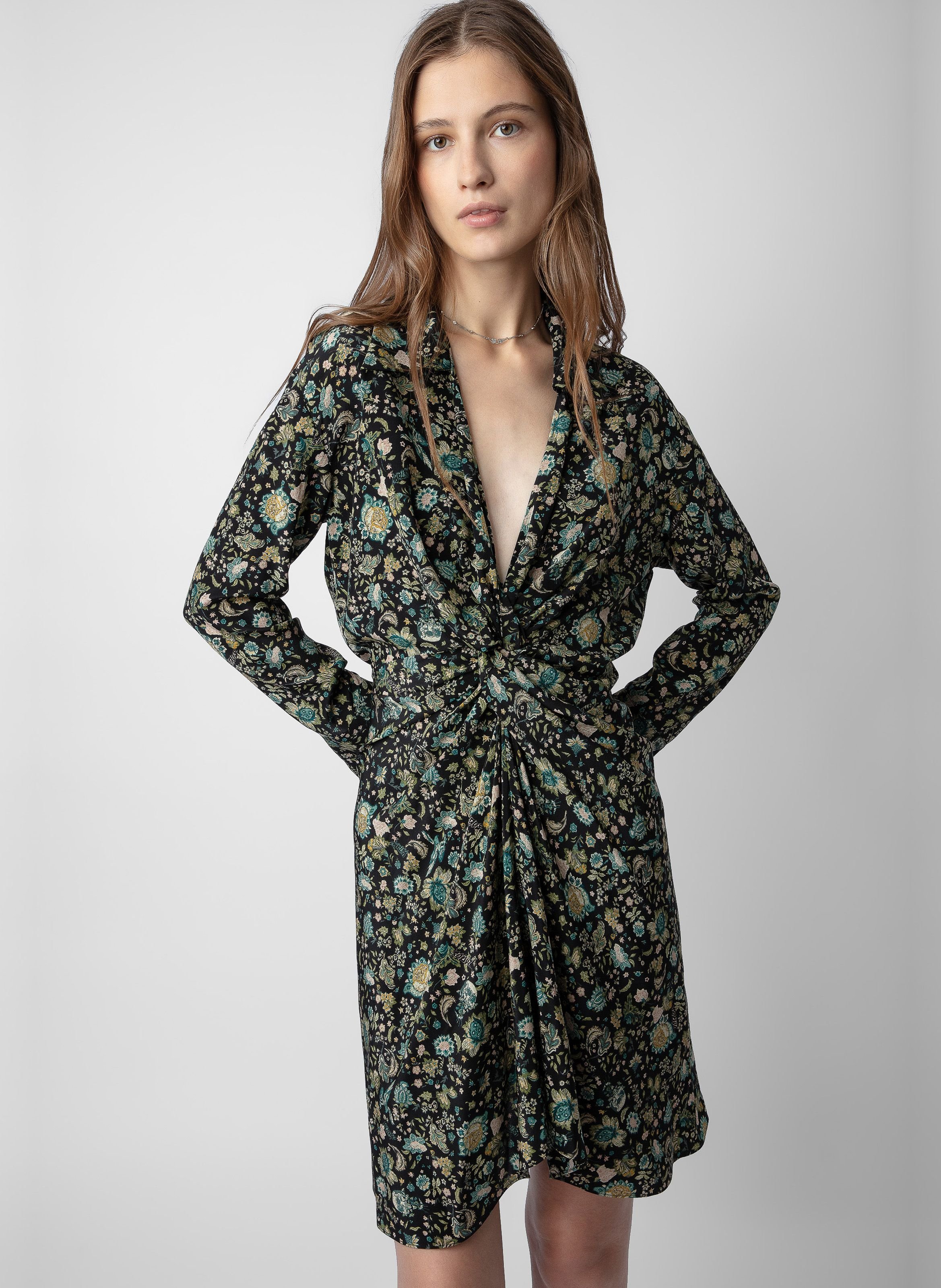 Chemise En Soie Noire Zadig & Voltaire – Taille S – Parfait état