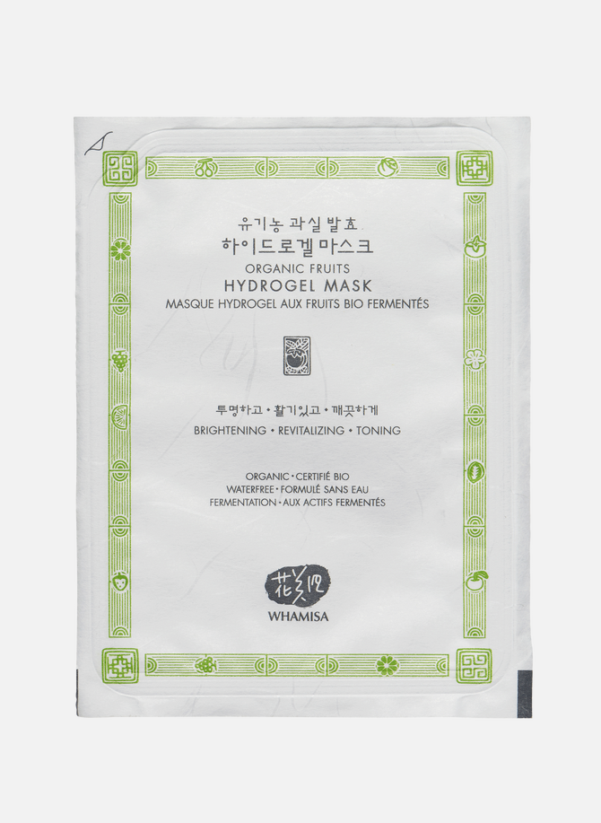 Hydrogel mask with fermented organic fruits WHAMISA