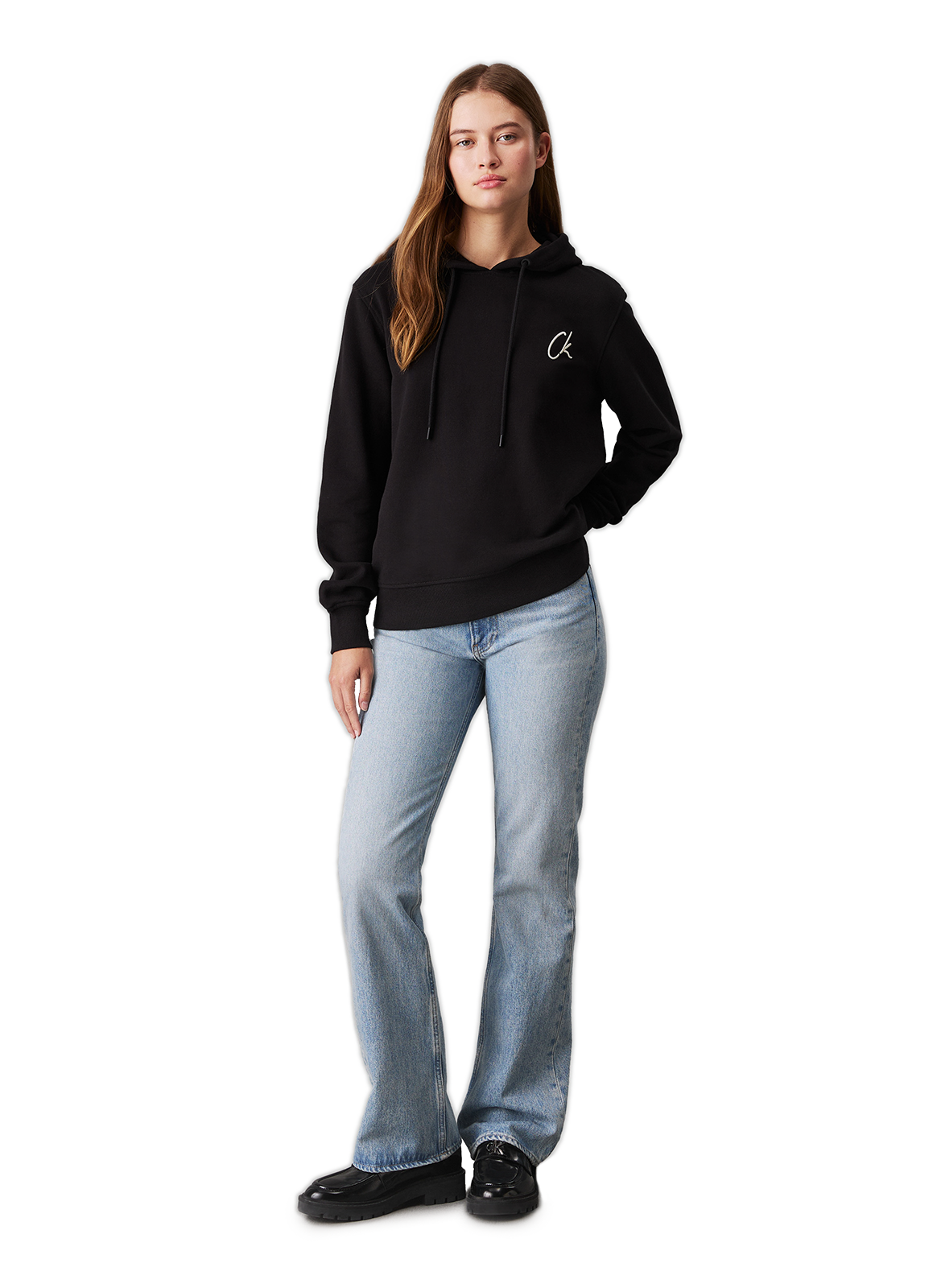 Hoodie en coton Noir