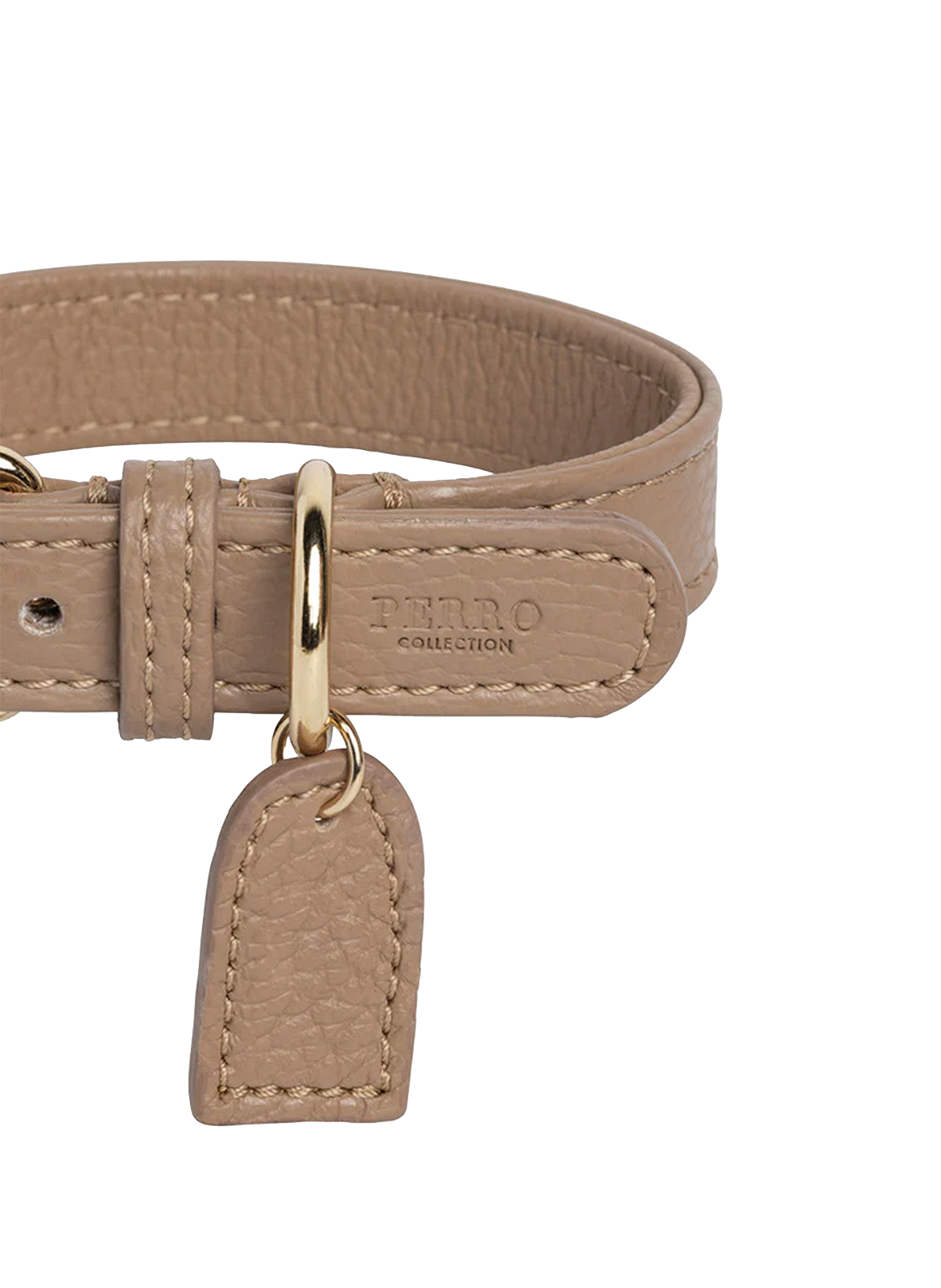 Collier en cuir PERRO COLLECTION Multicolore