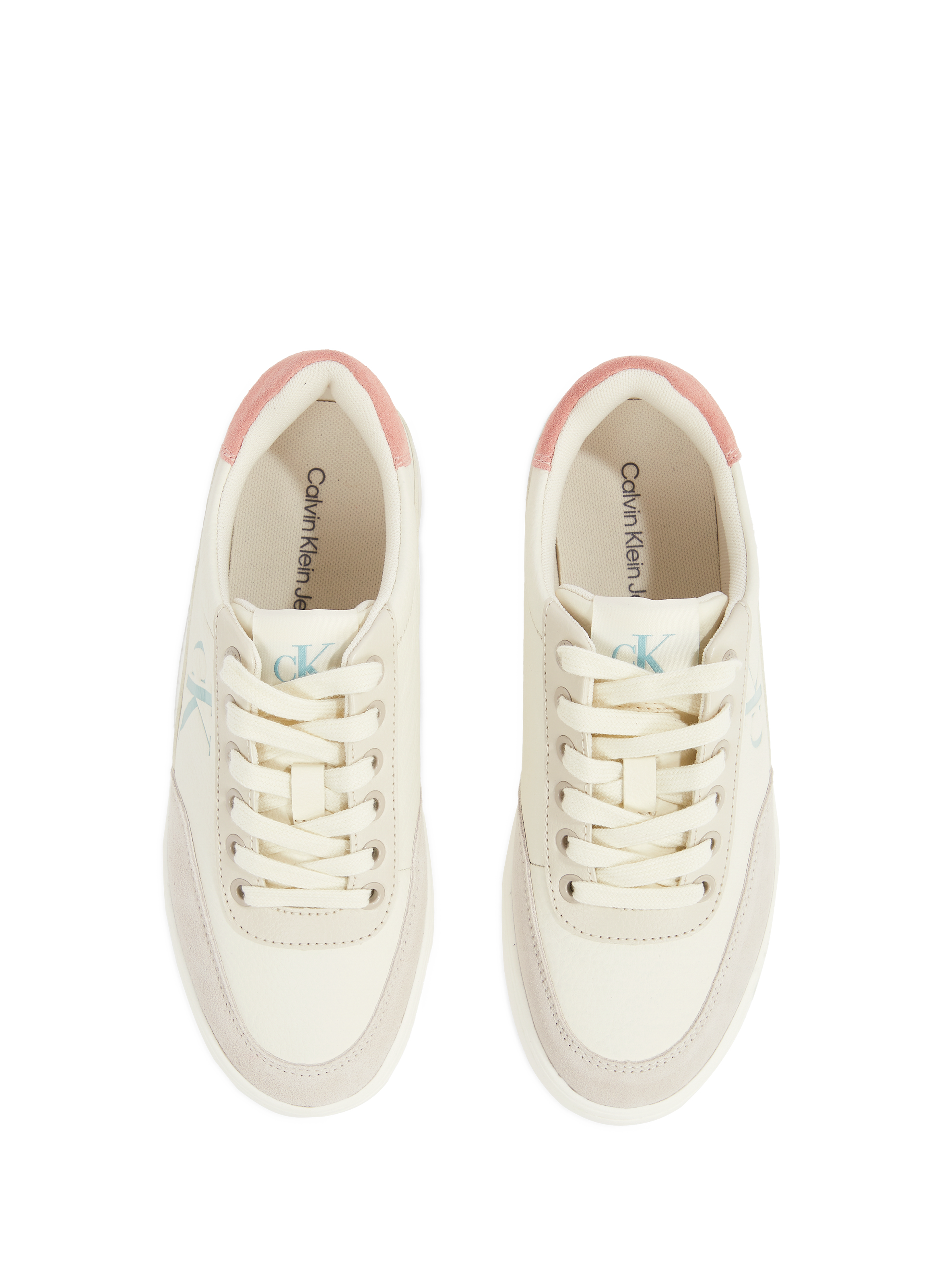 Baskets en cuir  CALVIN KLEIN Blanc