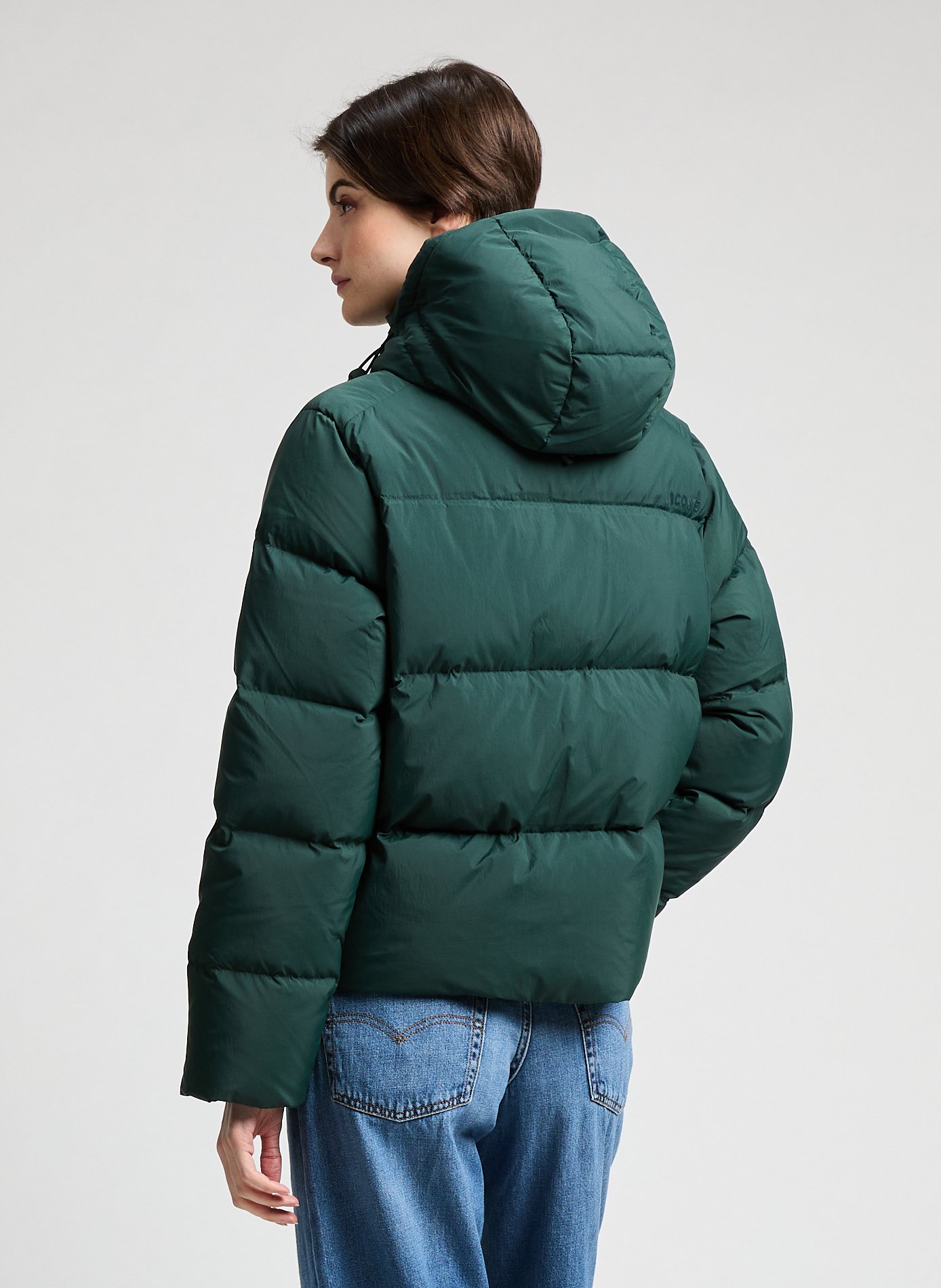 Doudoune à logo  LACOSTE Vert