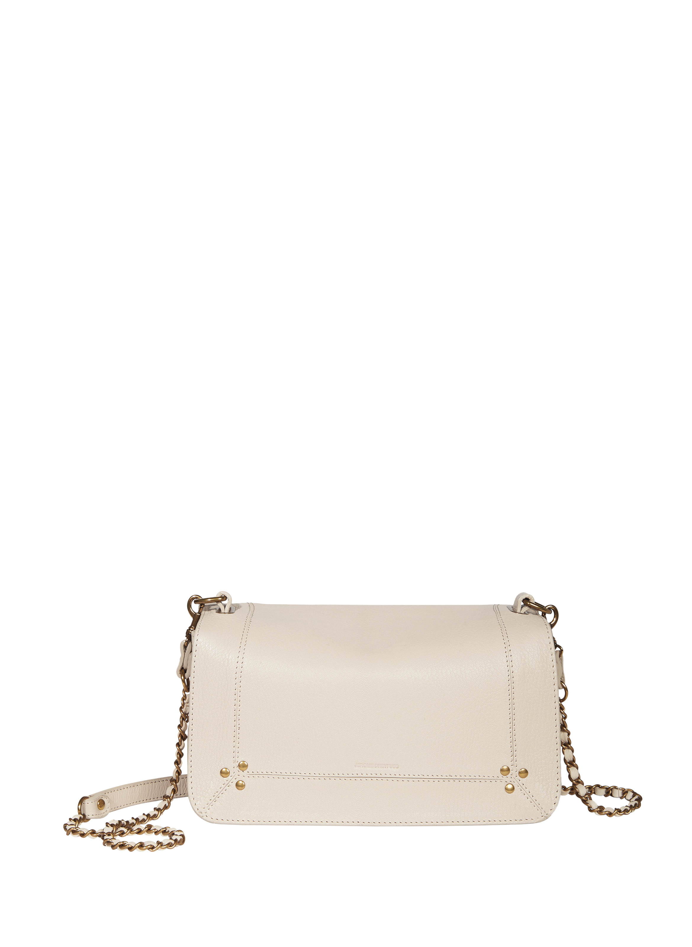 Sac à bandoulière Bobi en cuir de chèvre JÉRÔME DREYFUSS Beige