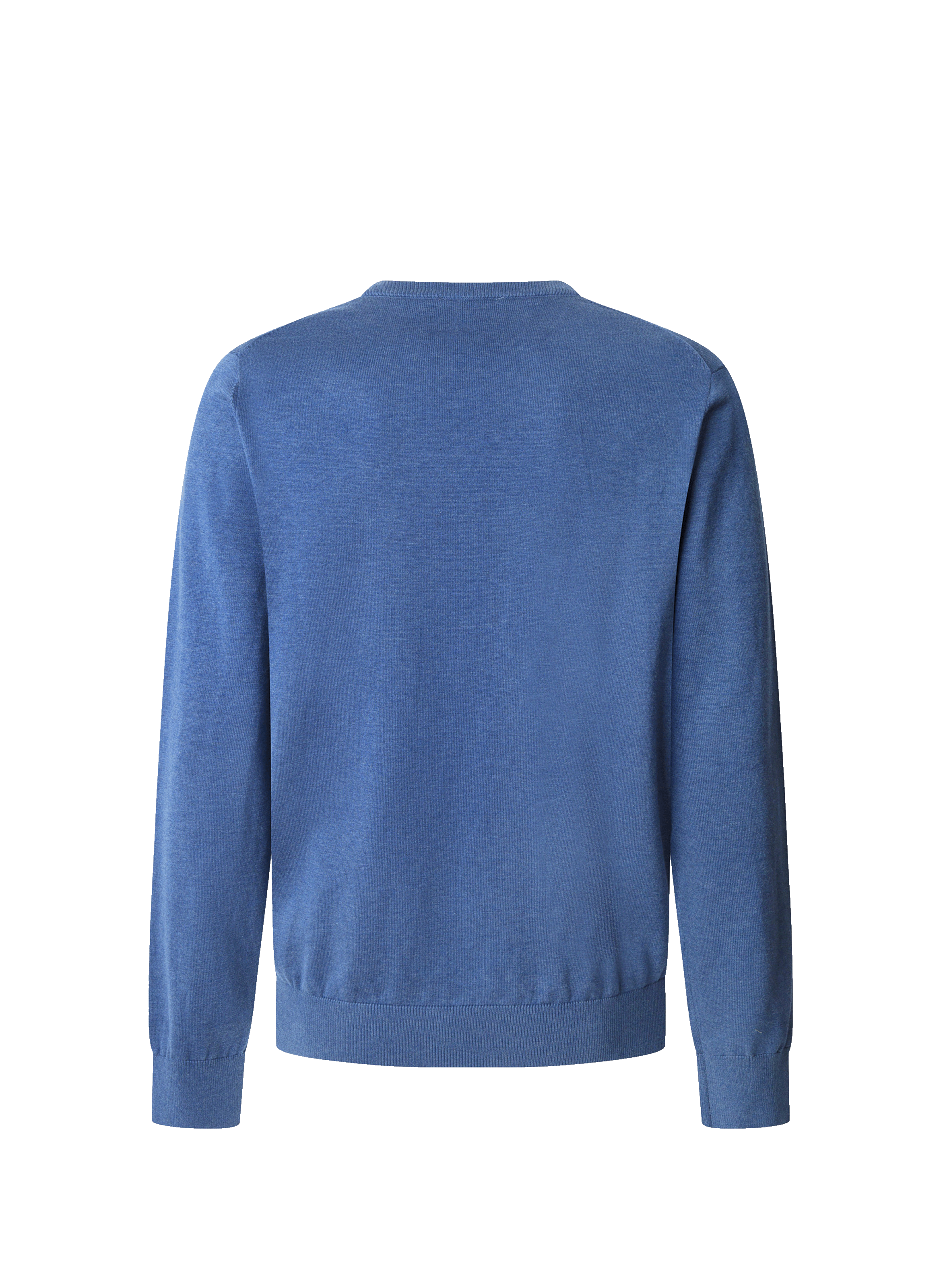 Cotton and linen jumper FACONNABLE Blue