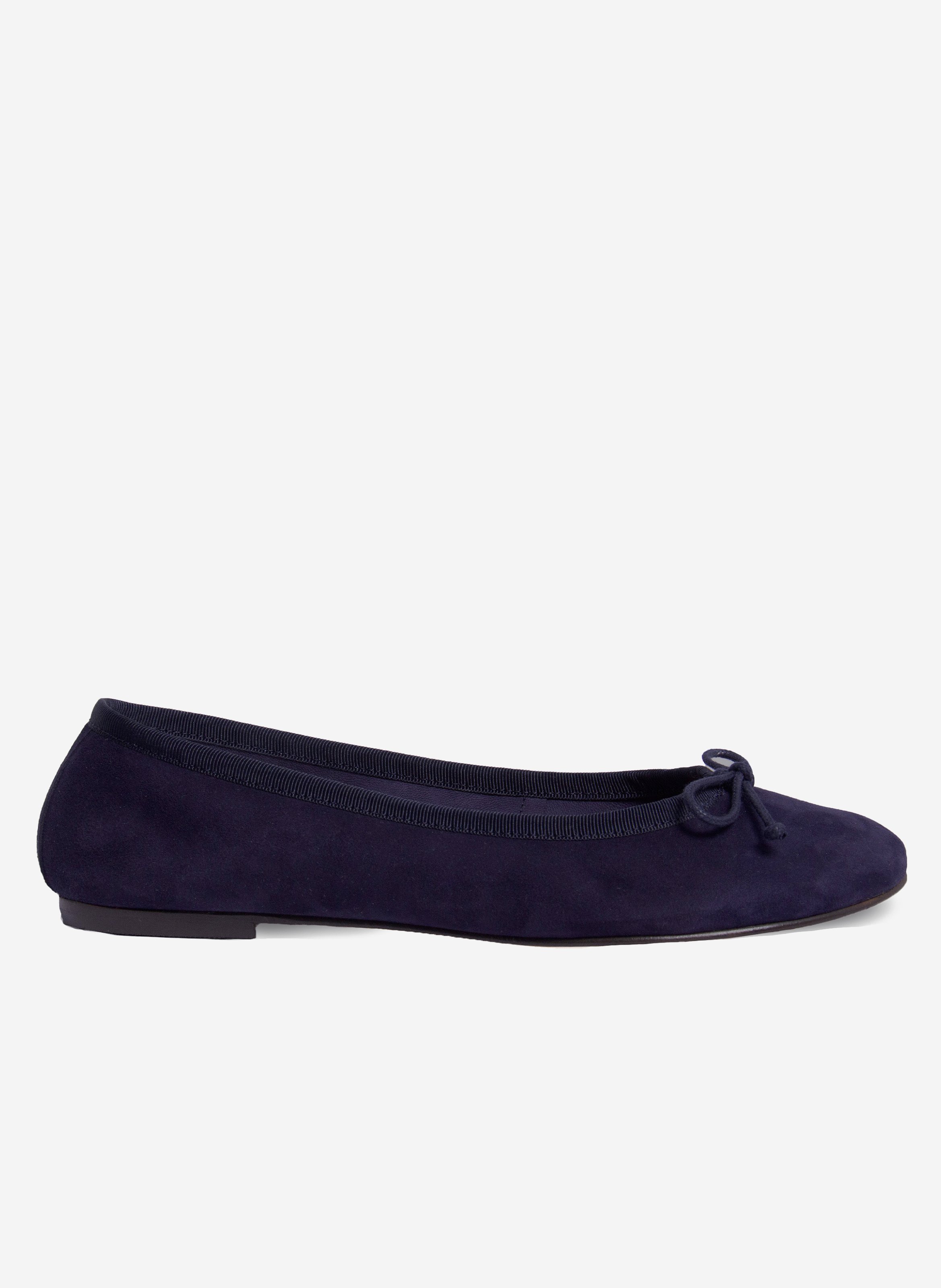 Ballerines classiques cuir daim JULES & JENN Bleu