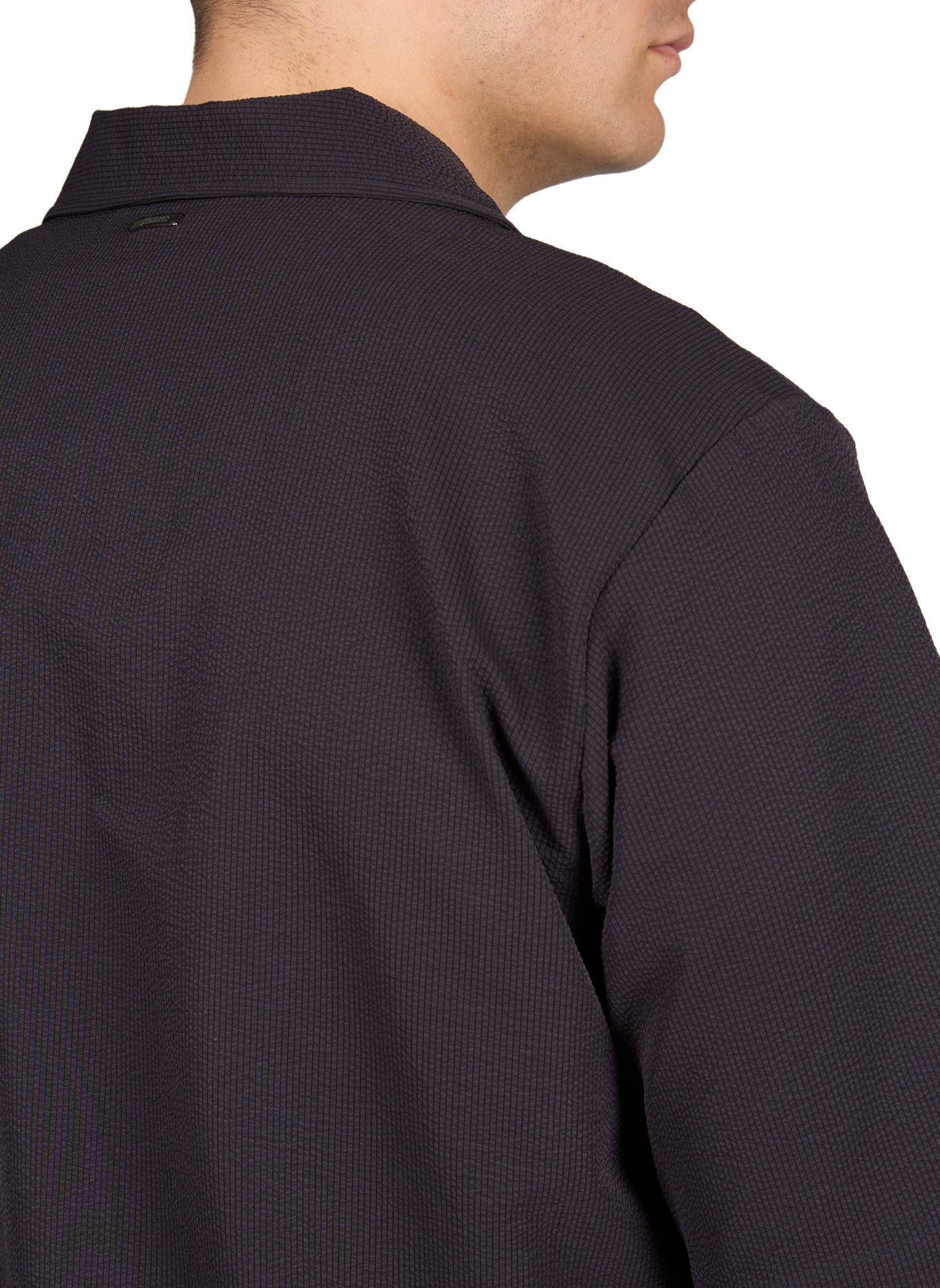 Chemise col classique à manches courtes HERNO Bleu