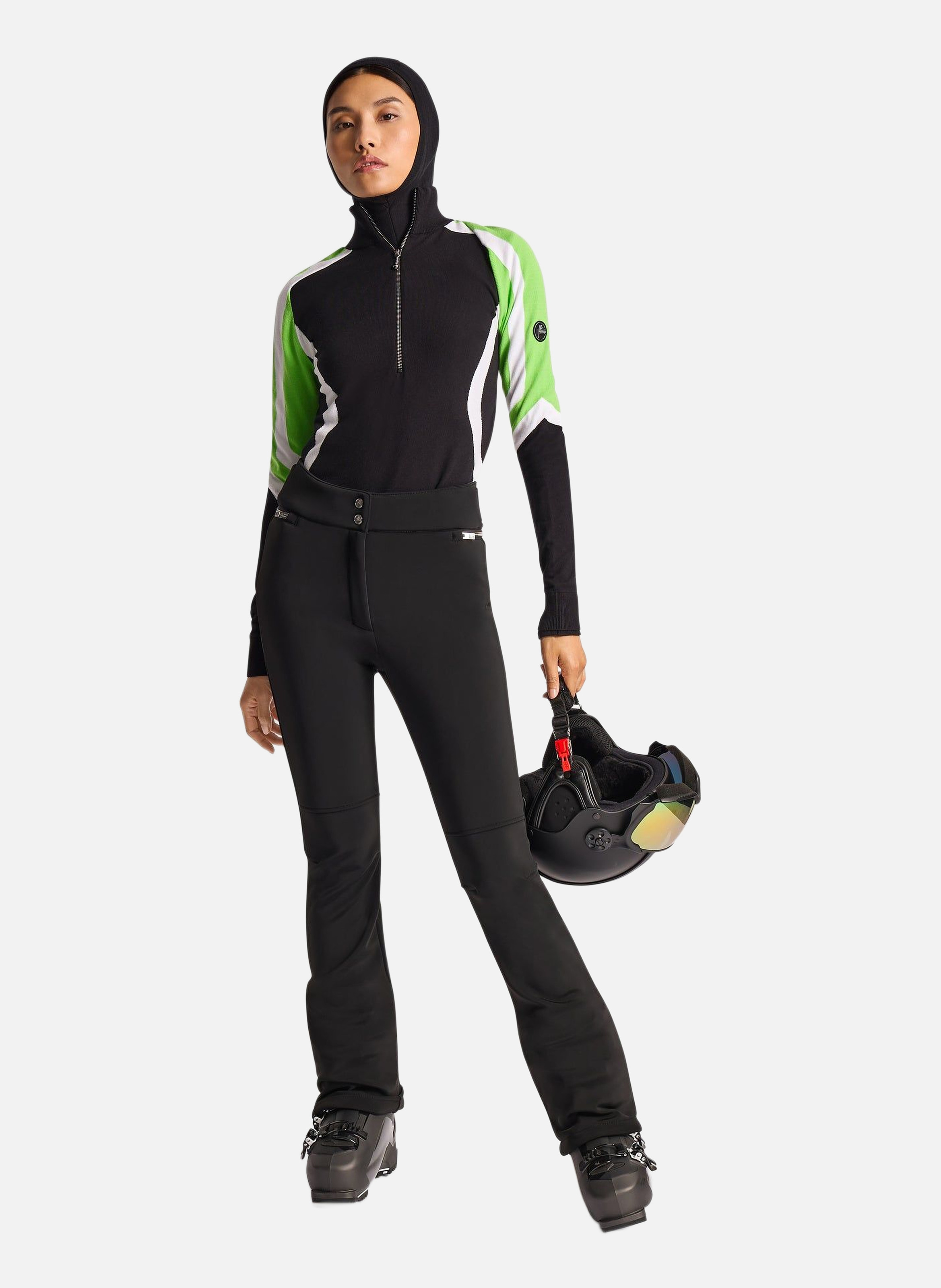 Fuseau de ski elancia coupe regular FUSALP Noir