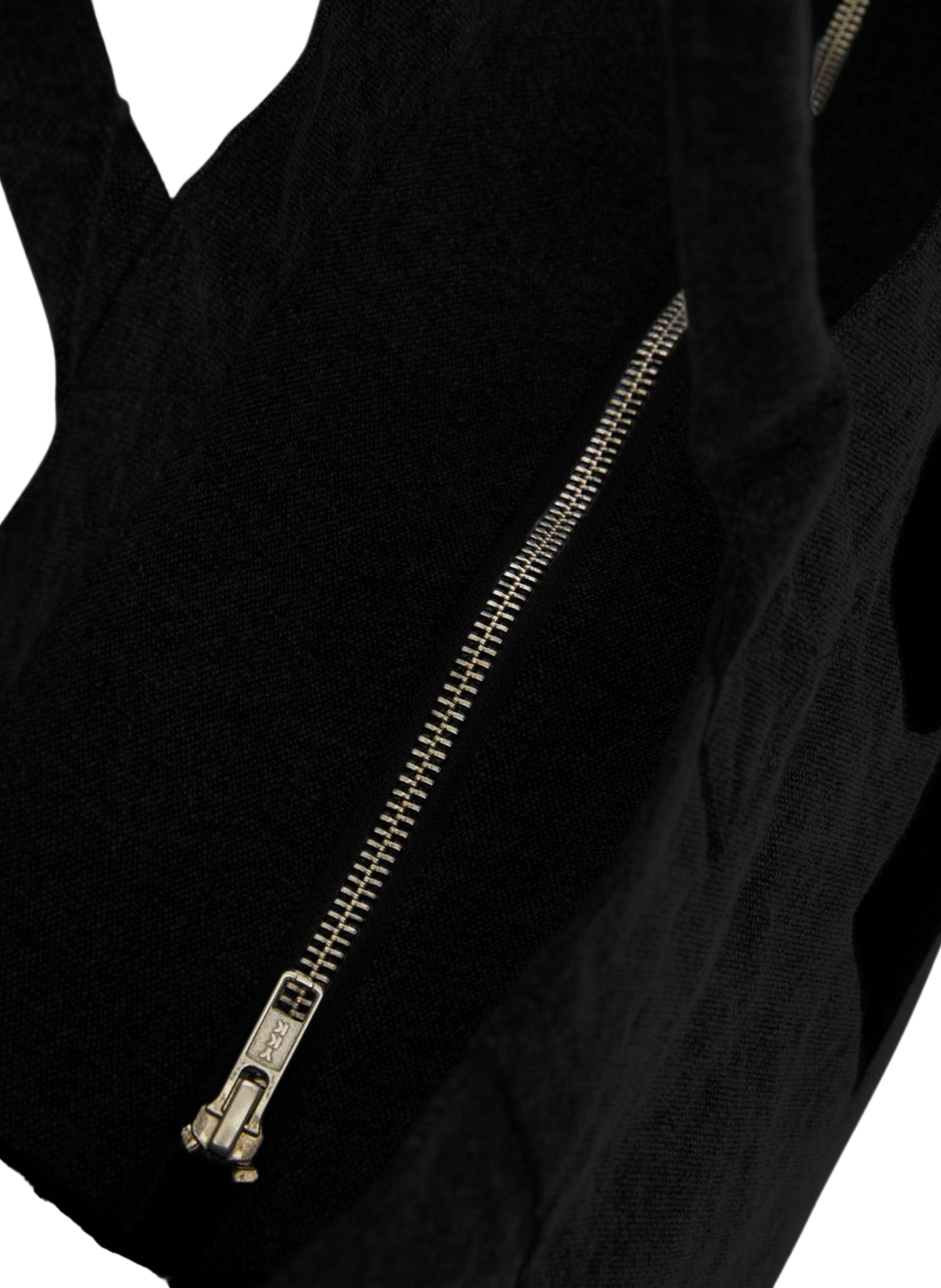 Yenky Zipped logo cotton tote bag ISABEL MARANT Black