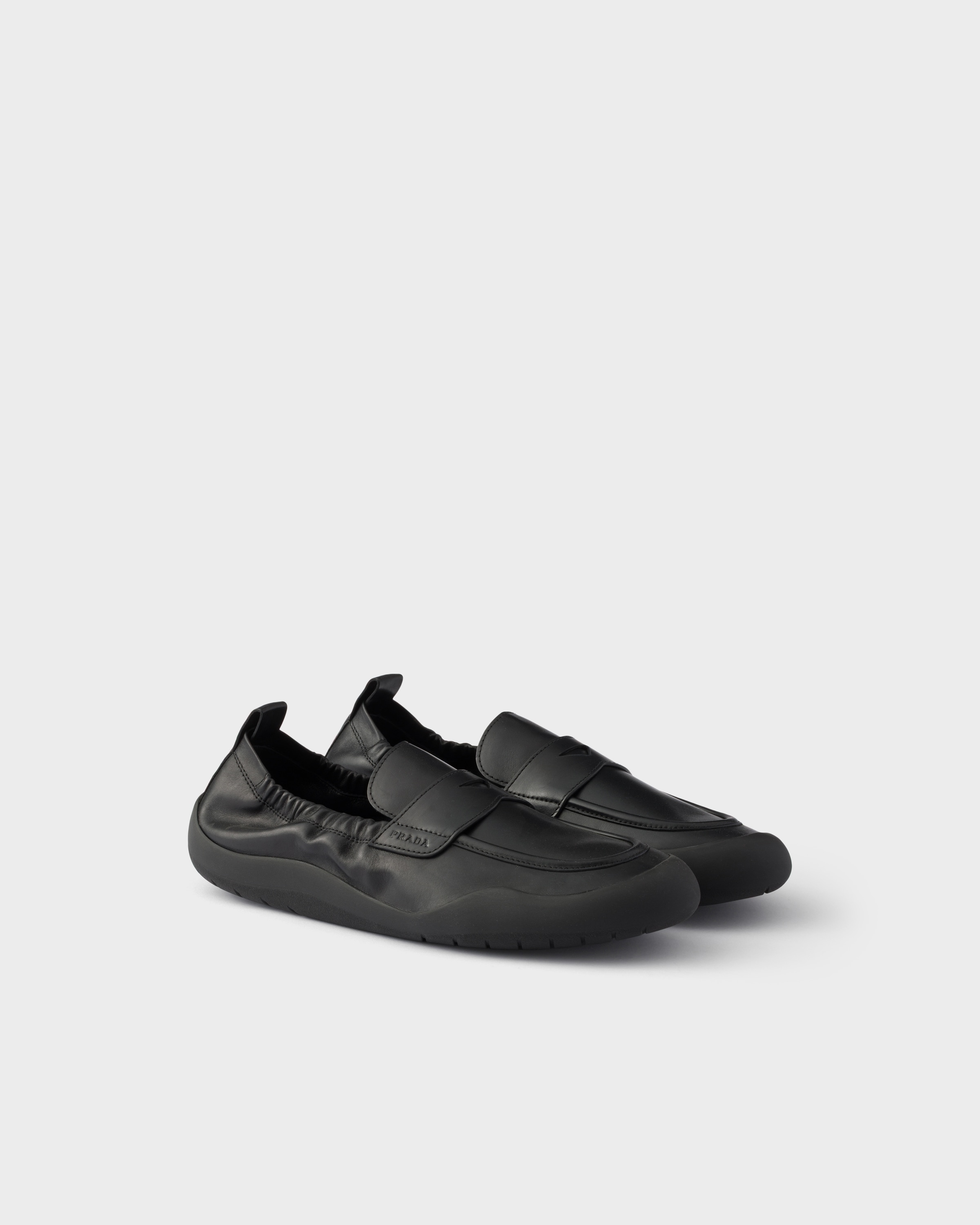 Mocassins speedrock en cuir PRADA Noir