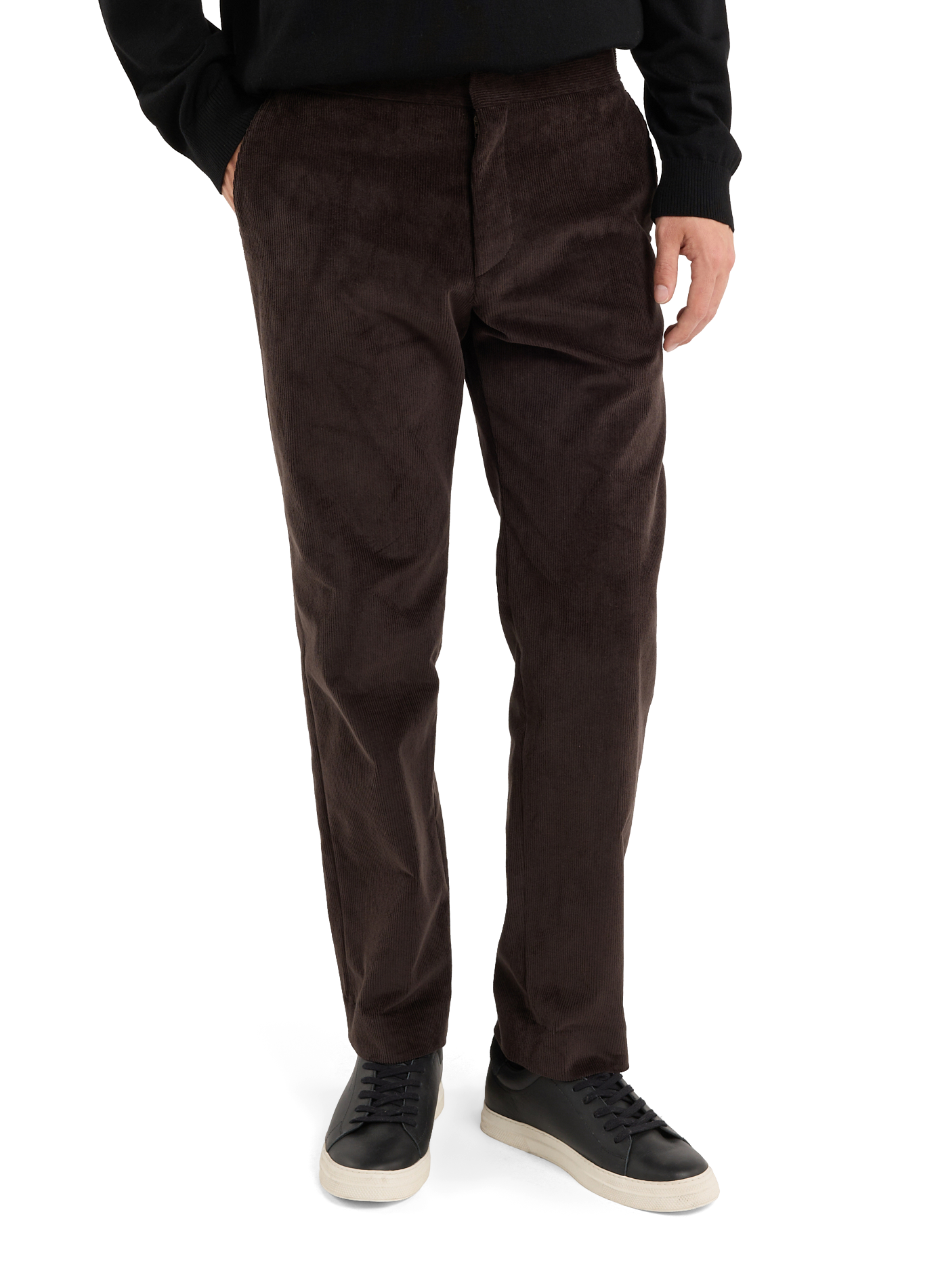 Pantalon Ilene en velours côtelé de coton SAISON 1865 Bleu