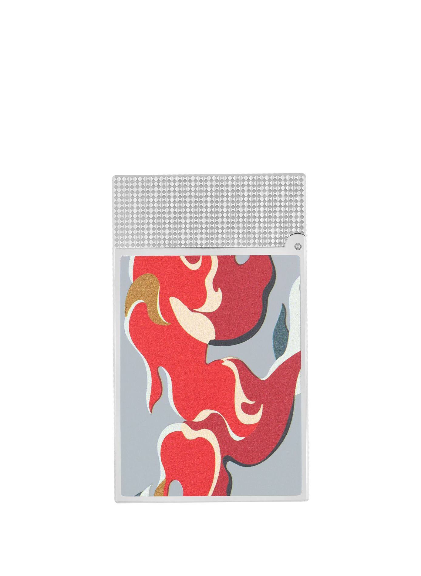Guilloché Lighter Line 2 Camo S.T. DUPONT Red