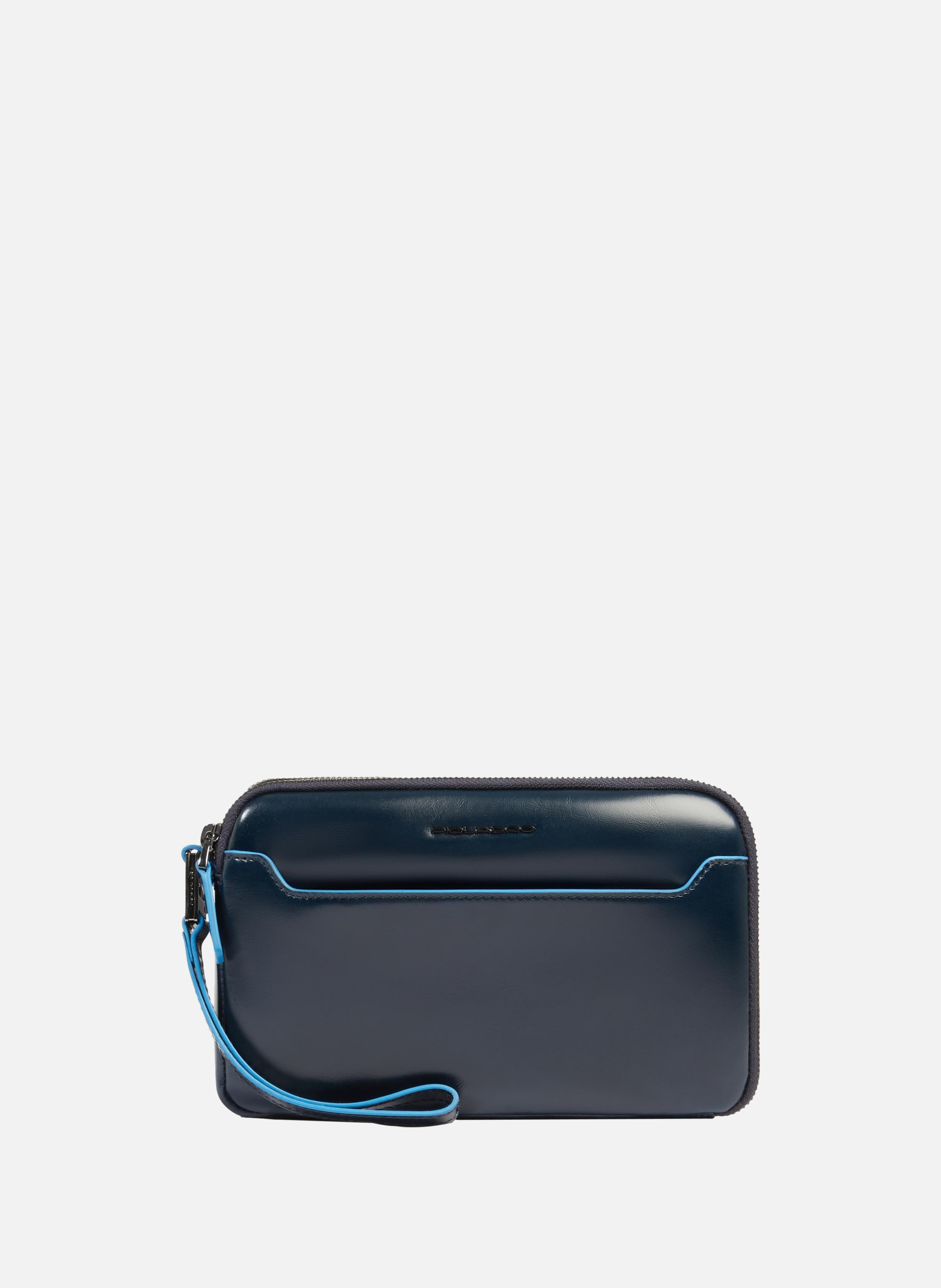 Handtas met drie compartimenten PIQUADRO Blauw
