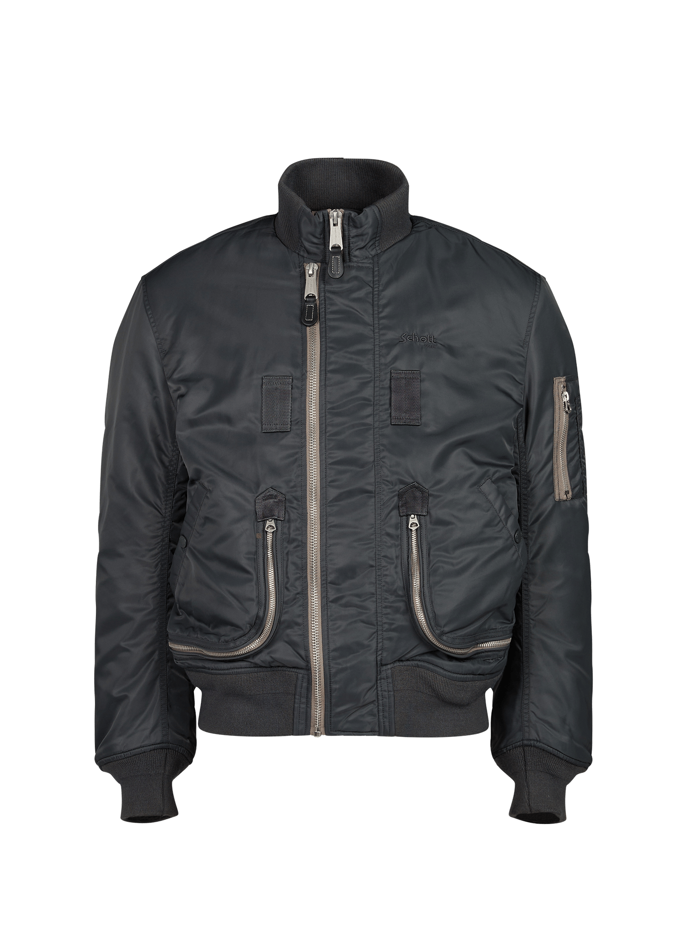 Gerader Rundhalsausschnitt-Pullover aus Wolle STONE ISLAND Khaki